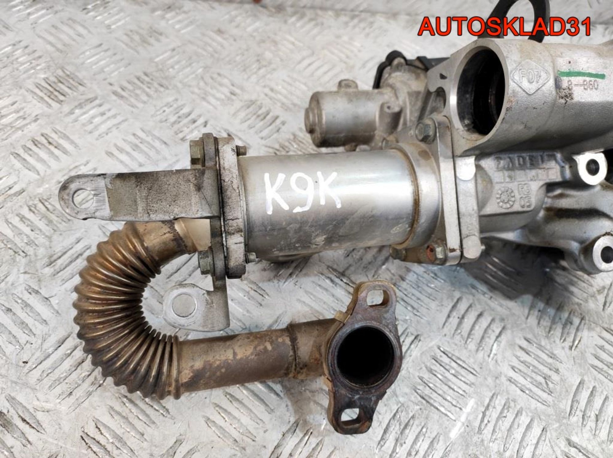 Клапан EGR в СБОРЕ Renault Kangoo 1,5 K9K 8200282949, 3500 рублей, Дубовое