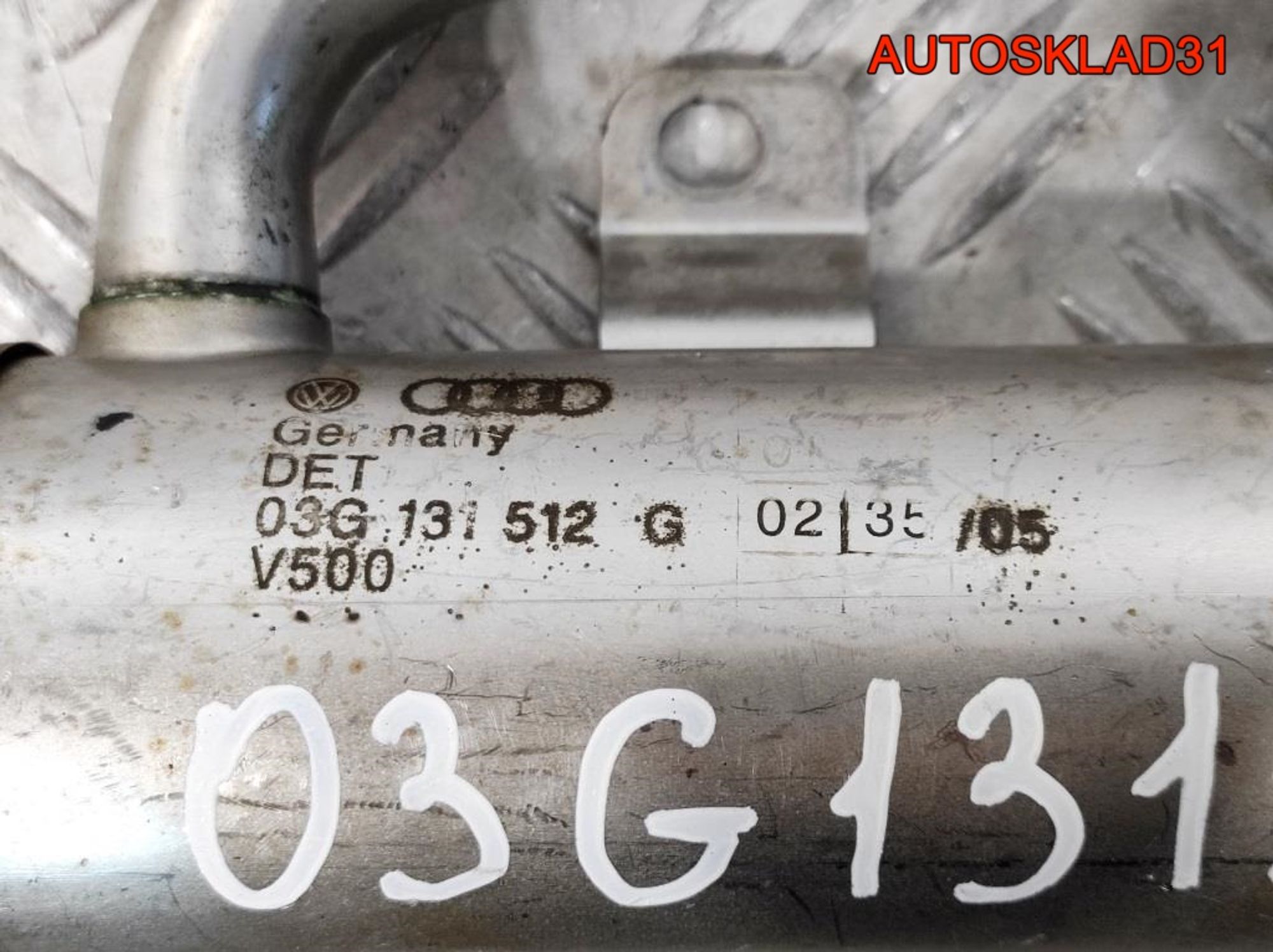 Радиатор EGR Volkswagen Passat B6 03G131512G, 1400 рублей, Дубовое