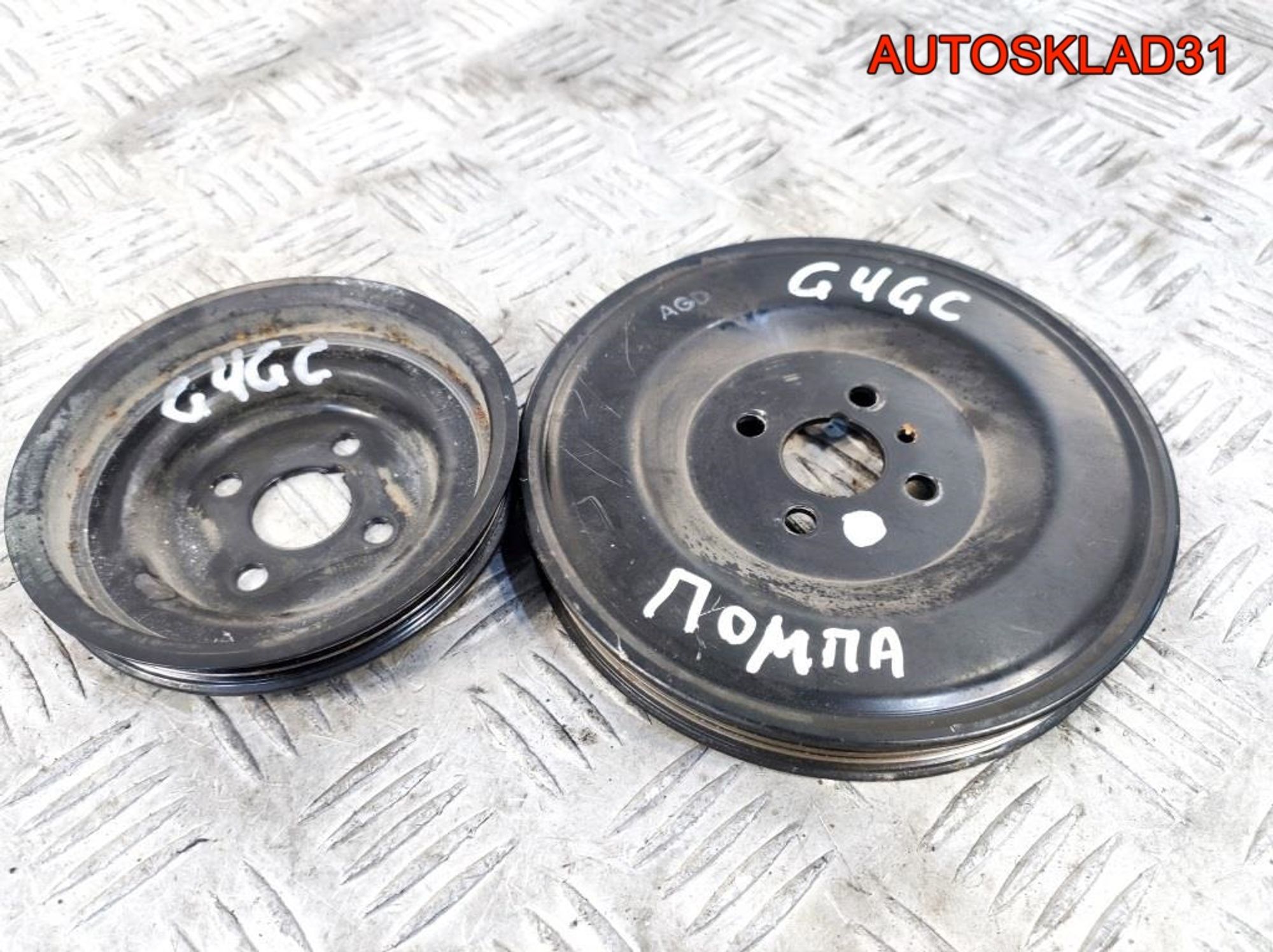 Шкив помпы Hyundai Elantra 4 2,0 G4GC Бензин, 900 рублей, Дубовое