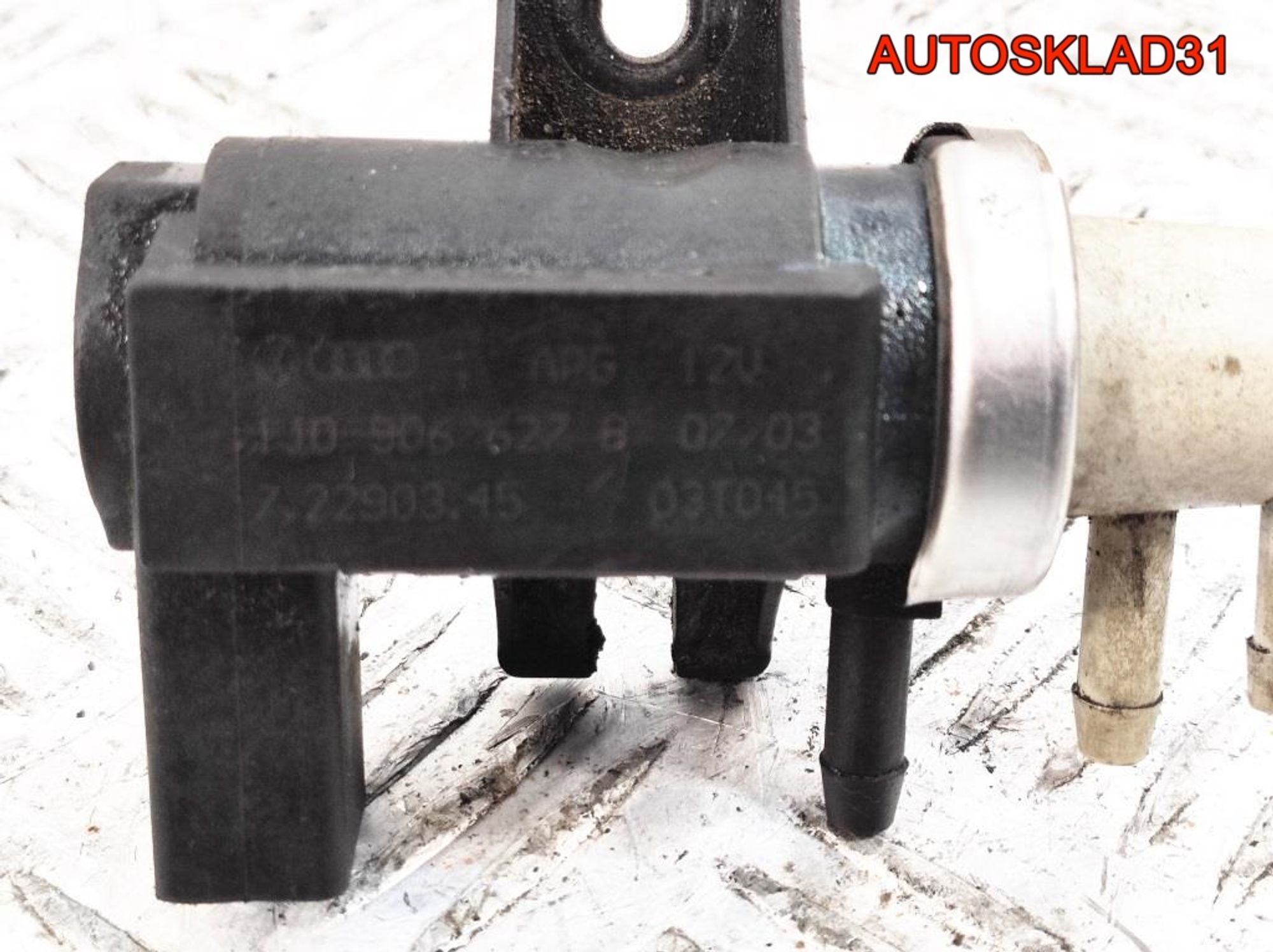 Клапан электромагнитный Audi A3 8L 1J0906627B, 1500 рублей, Дубовое