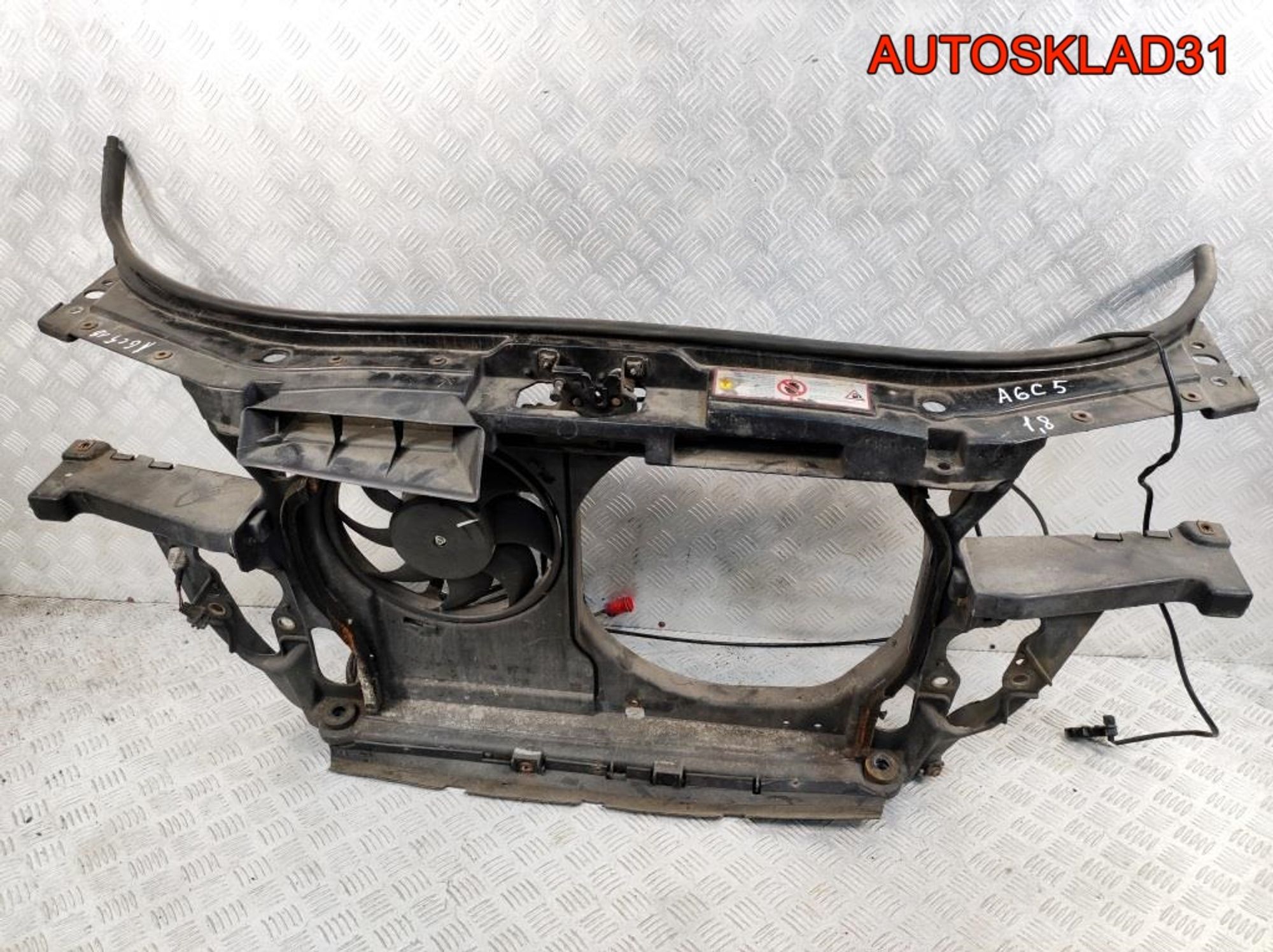 Панель передняя Голая Audi A6 C5 1,8 AEB Бензин 4B0805588A, 10800 рублей, Дубовое