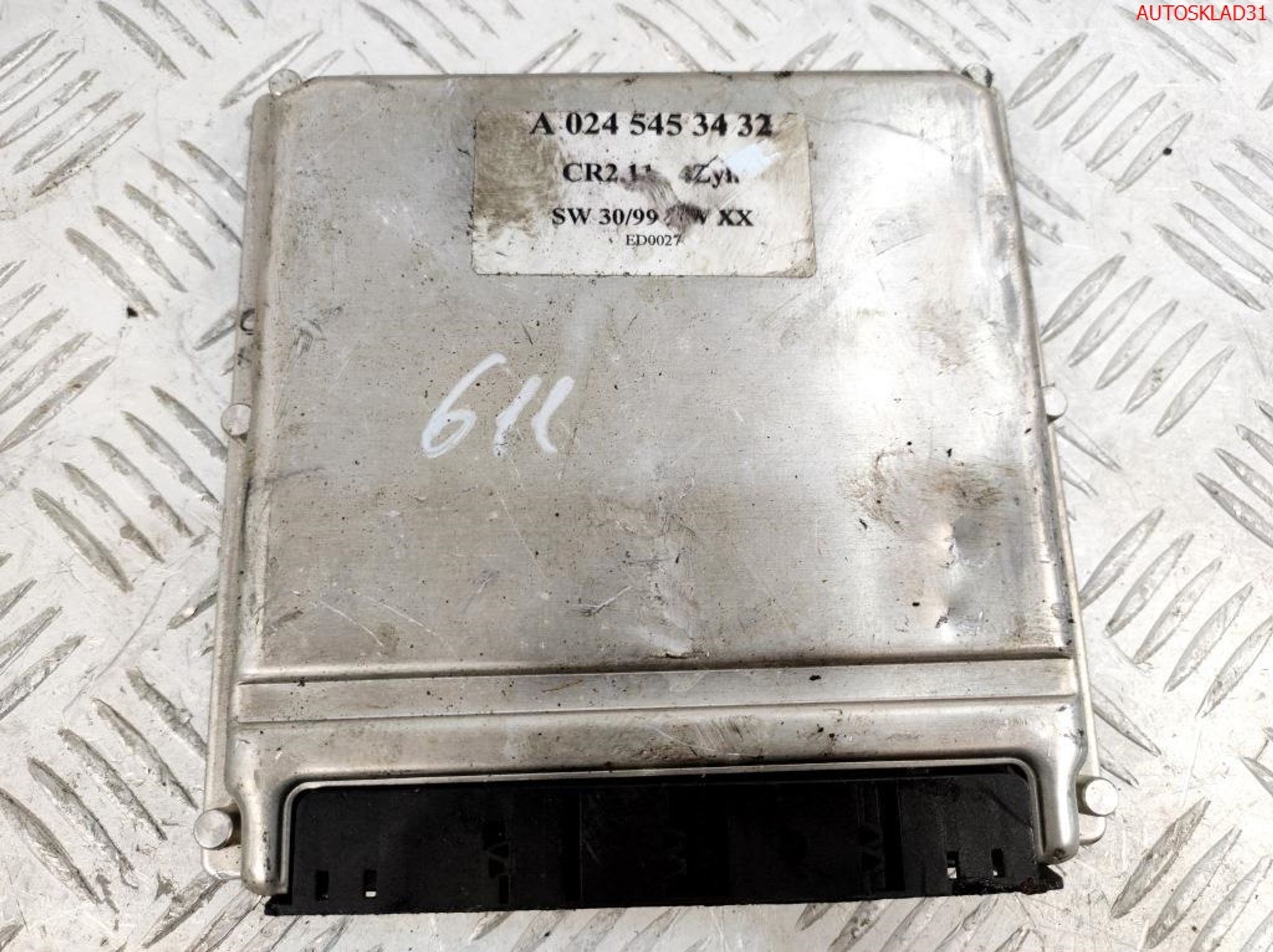 Блок ЭБУ Mercedes Benz W203 2,2 611.962 A0245453432, 7000 рублей, Дубовое