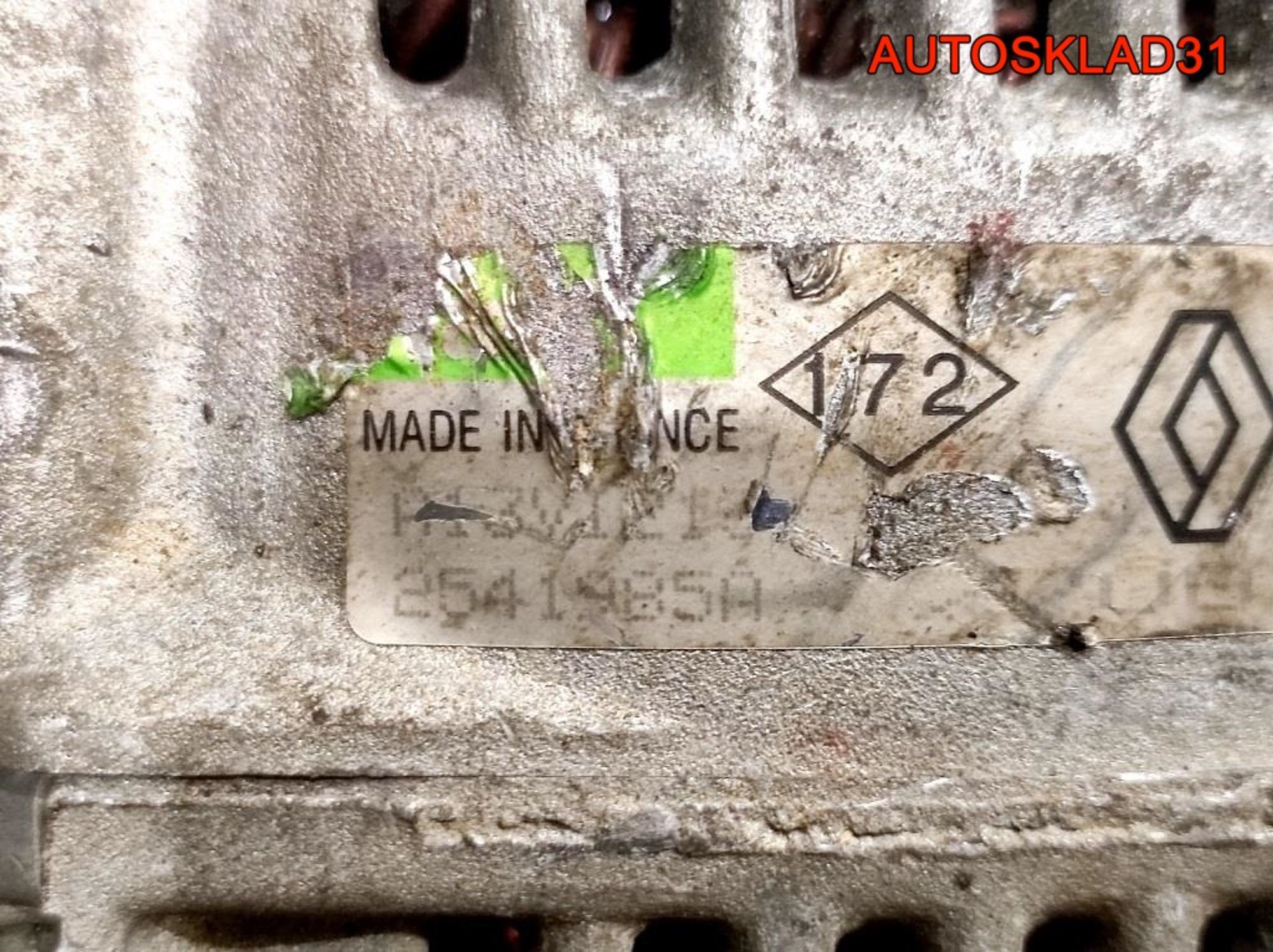 Генератор Renault Megane 1 1.6 K7M 7700424583 (Р), 4500 рублей, Дубовое