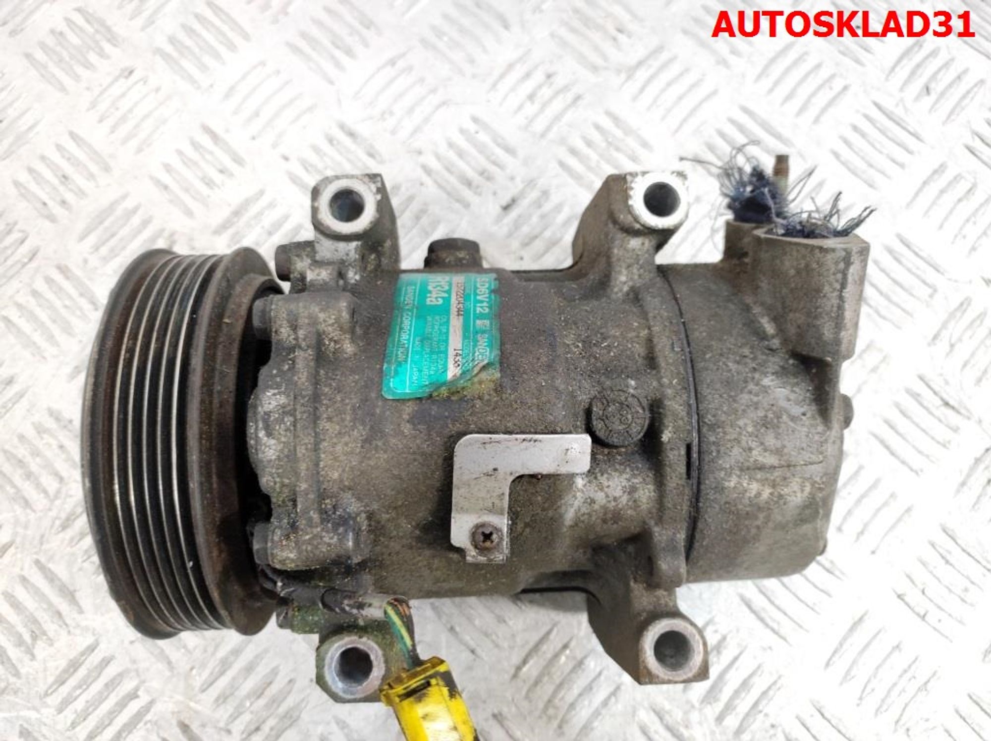 Компрессор кондиционера Citroen C5 1,8 EW6/7 Бензин SD6V12, 6000 рублей, Дубовое