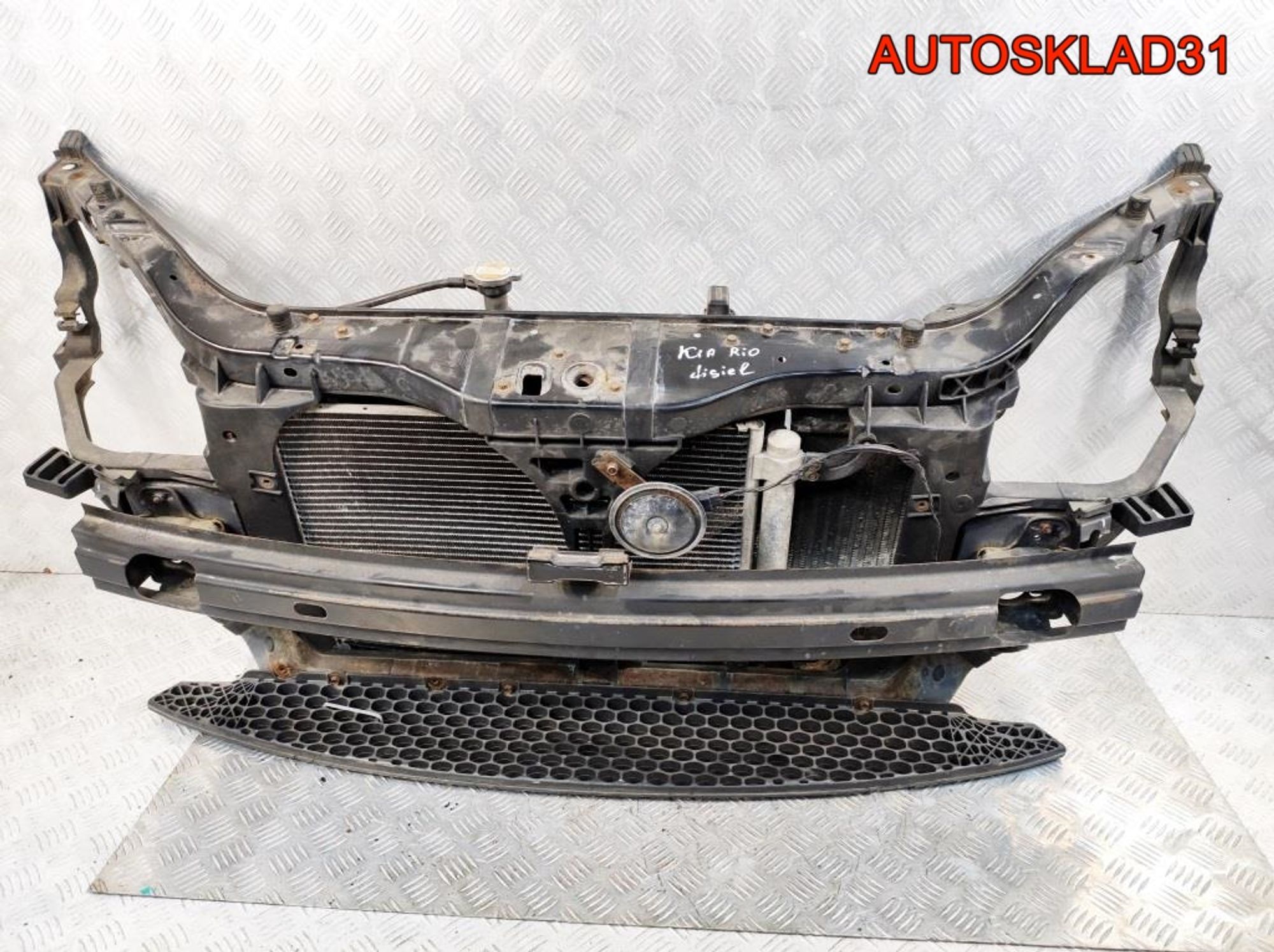 Панель передняя в сборе Kia Rio Дизель 641011G000, 13500 рублей, Дубовое