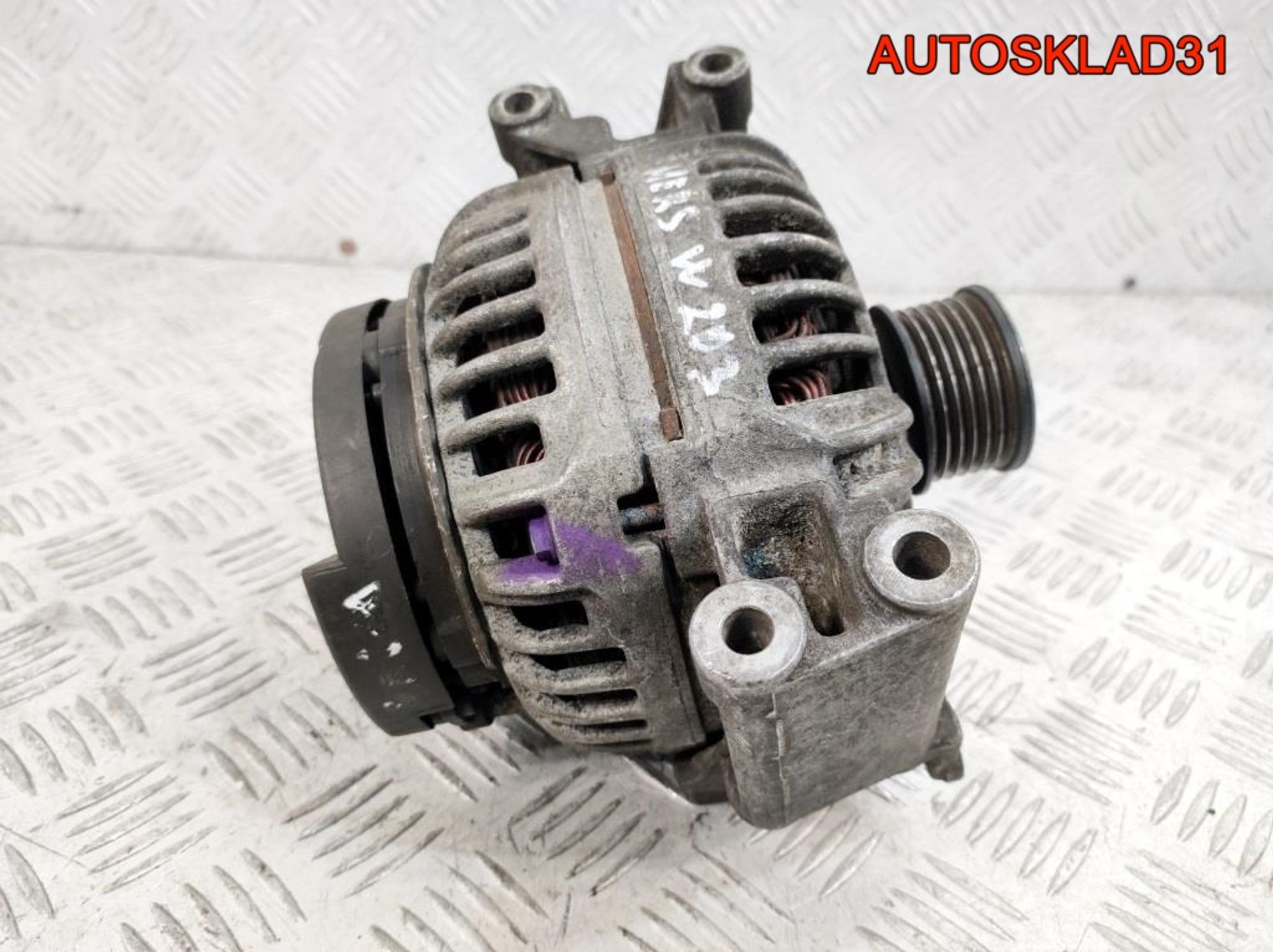 Генератор 200A Mercedes W203 2.2 OM646 Дизель A0131540002, 8000 рублей, Дубовое