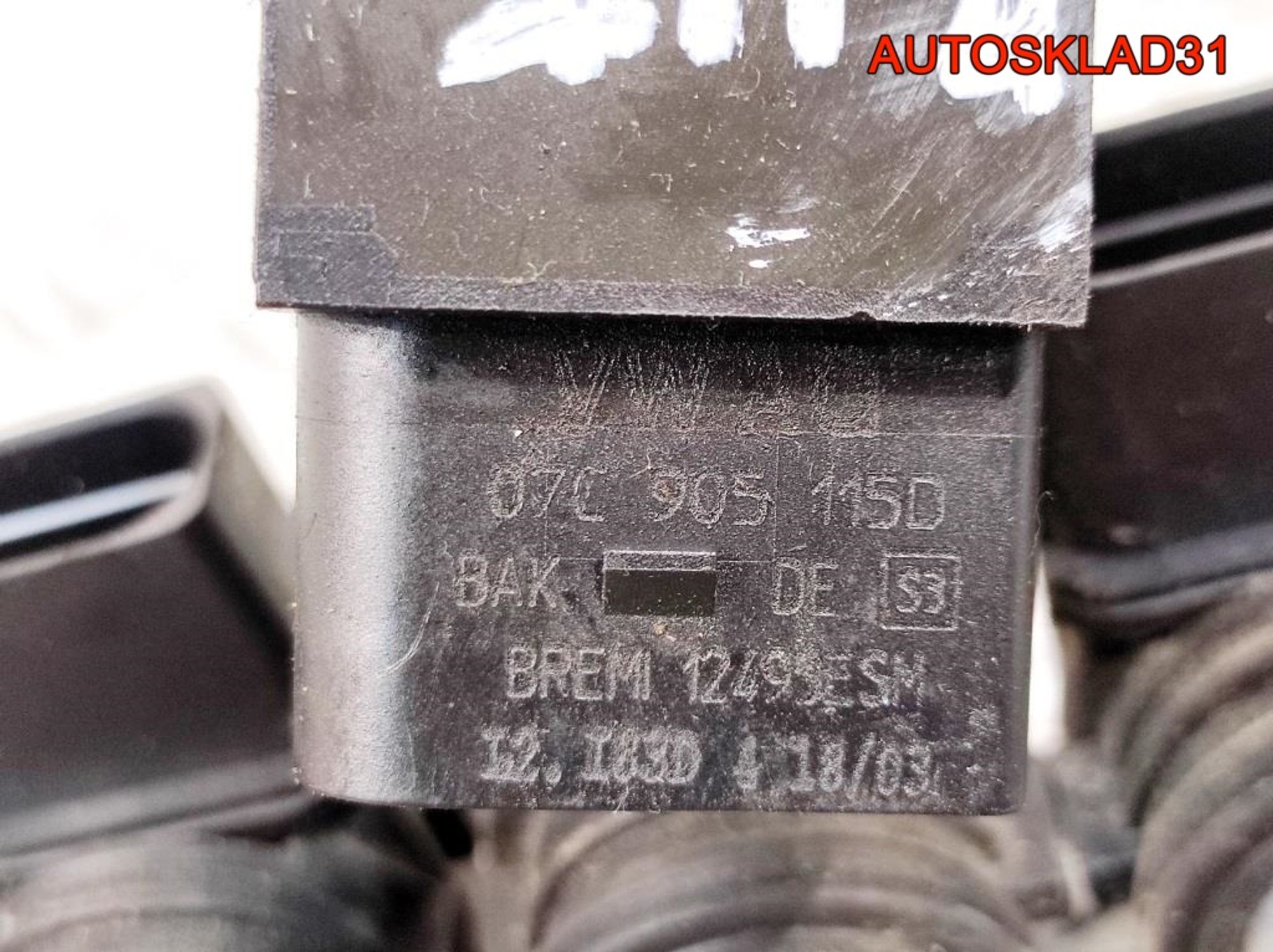 Катушка зажигания Audi A8 D3 D3 6.0BHT Бензин 07C905115D, 900 рублей, Дубовое