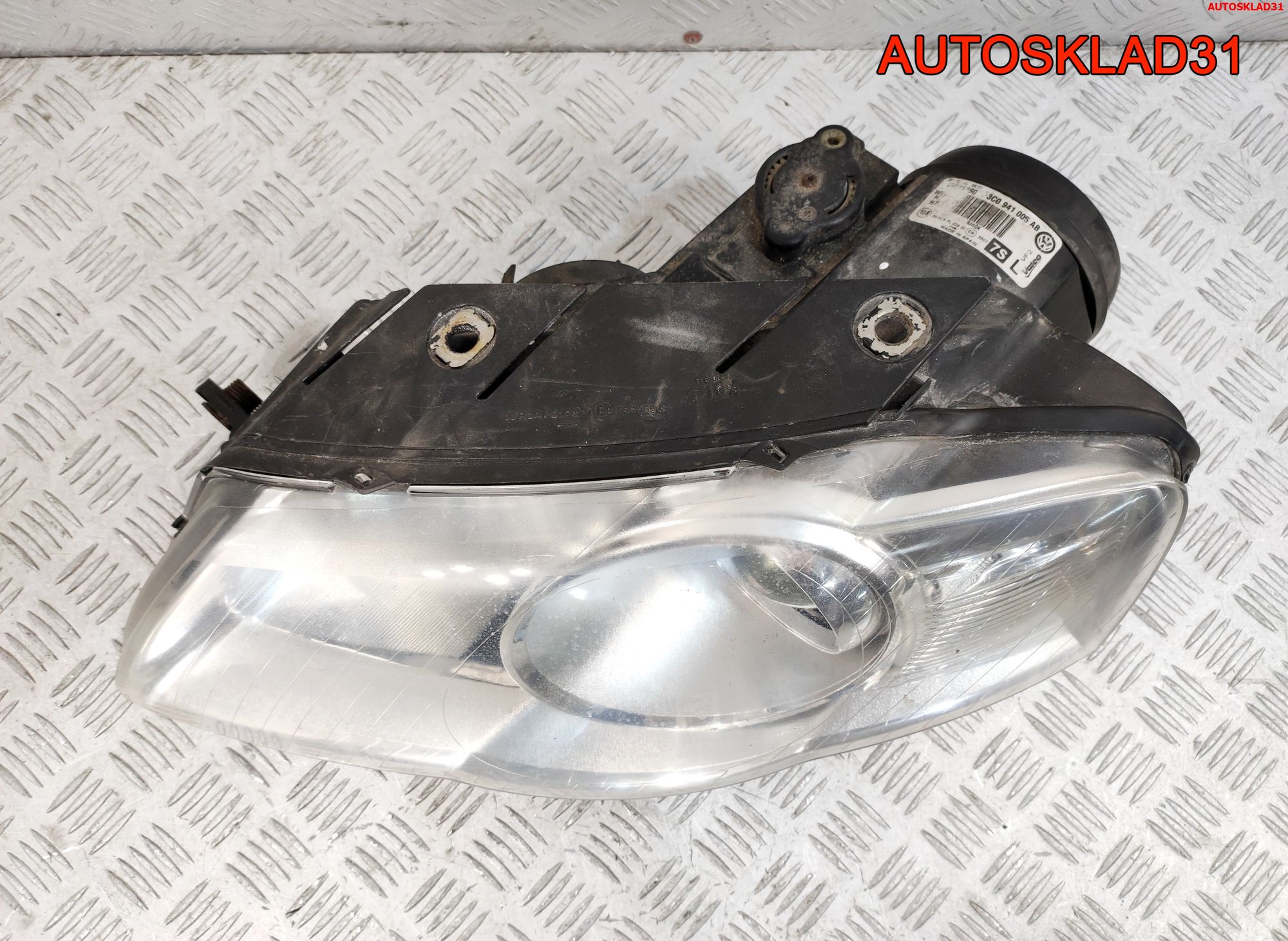 Фара левая Volkswagen Passat B6 3C0941005AB, 10000 рублей, Дубовое
