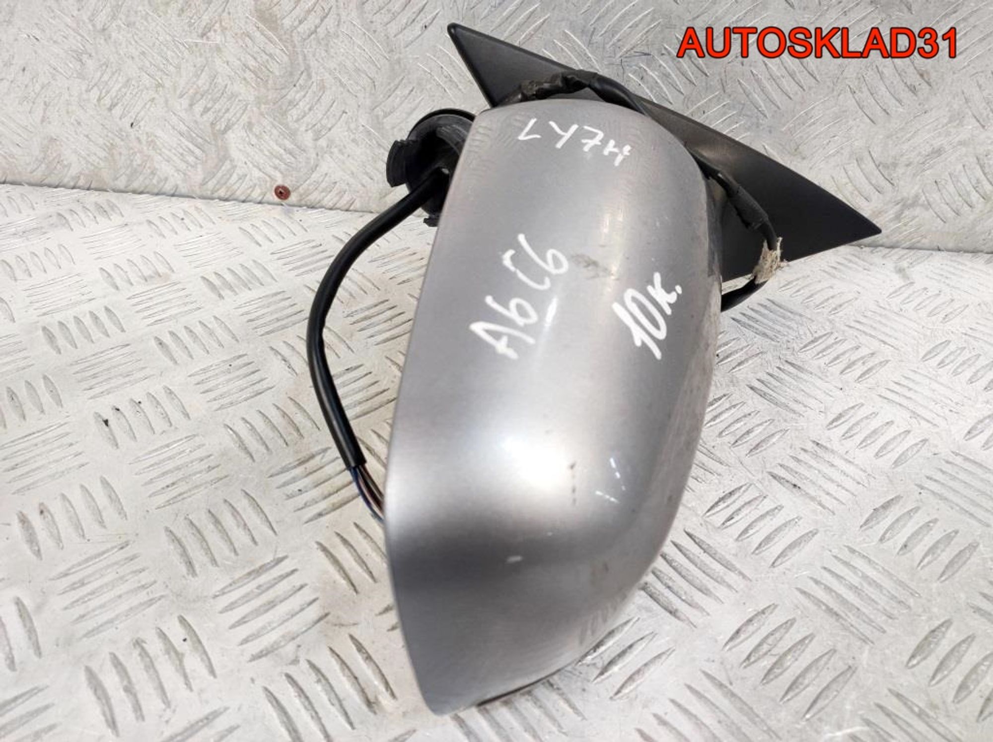 Зеркало правое 10 контактов Audi A6 C6 4F1858532J, 5400 рублей, Дубовое