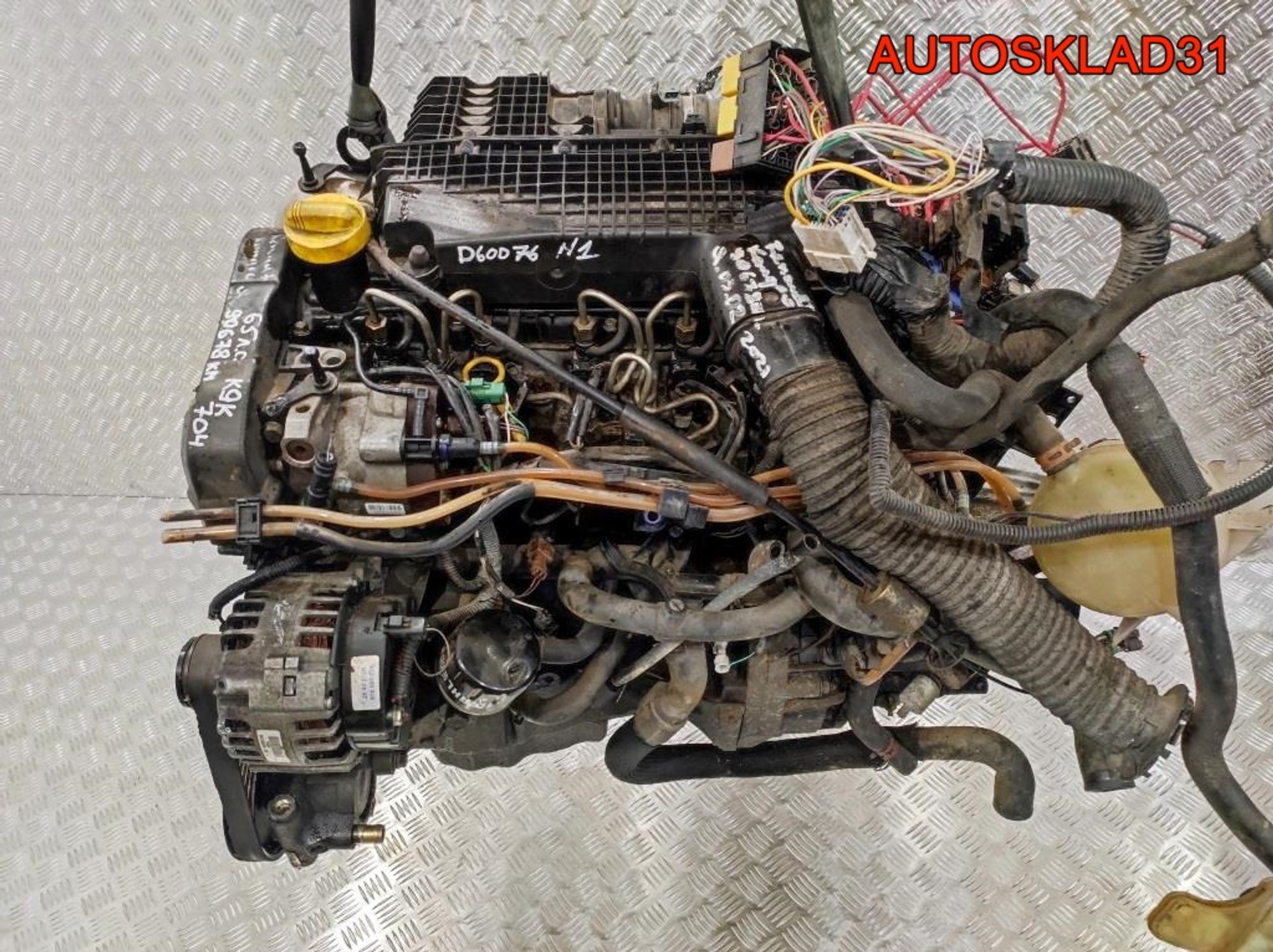 Двигатель K9K 704 Renault Kangoo 1,5 Дизель, 54000 рублей, Дубовое