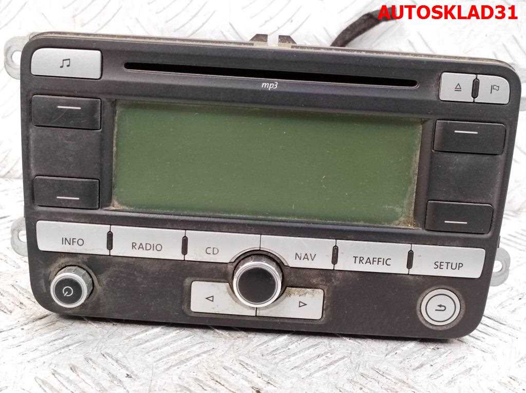Магнитола Volkswagen Passat B6 1K0035191D, 1000 рублей, Дубовое