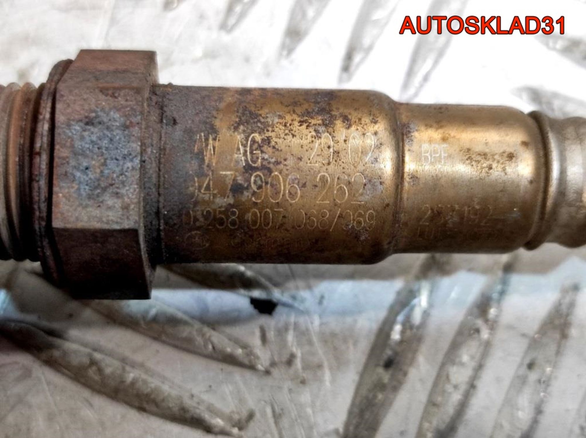 Дaтчик кислopoдный VW Golf 4 1,6 BAD Бензин 047906262, 1400 рублей, Дубовое