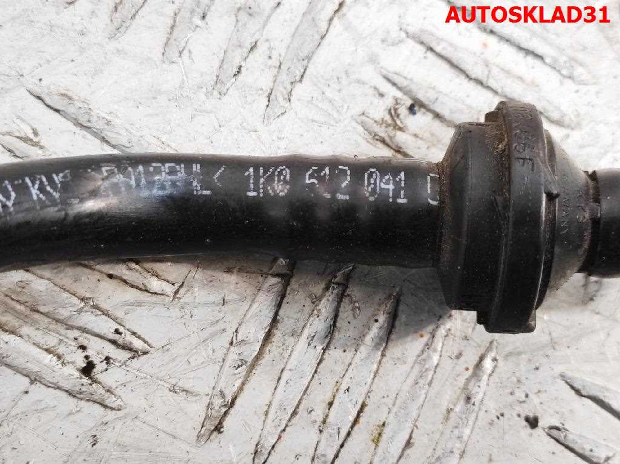 Трубка вакуумная VW Golf 5 1,6 Бензин 1K0612041CQ, 700 рублей, Дубовое