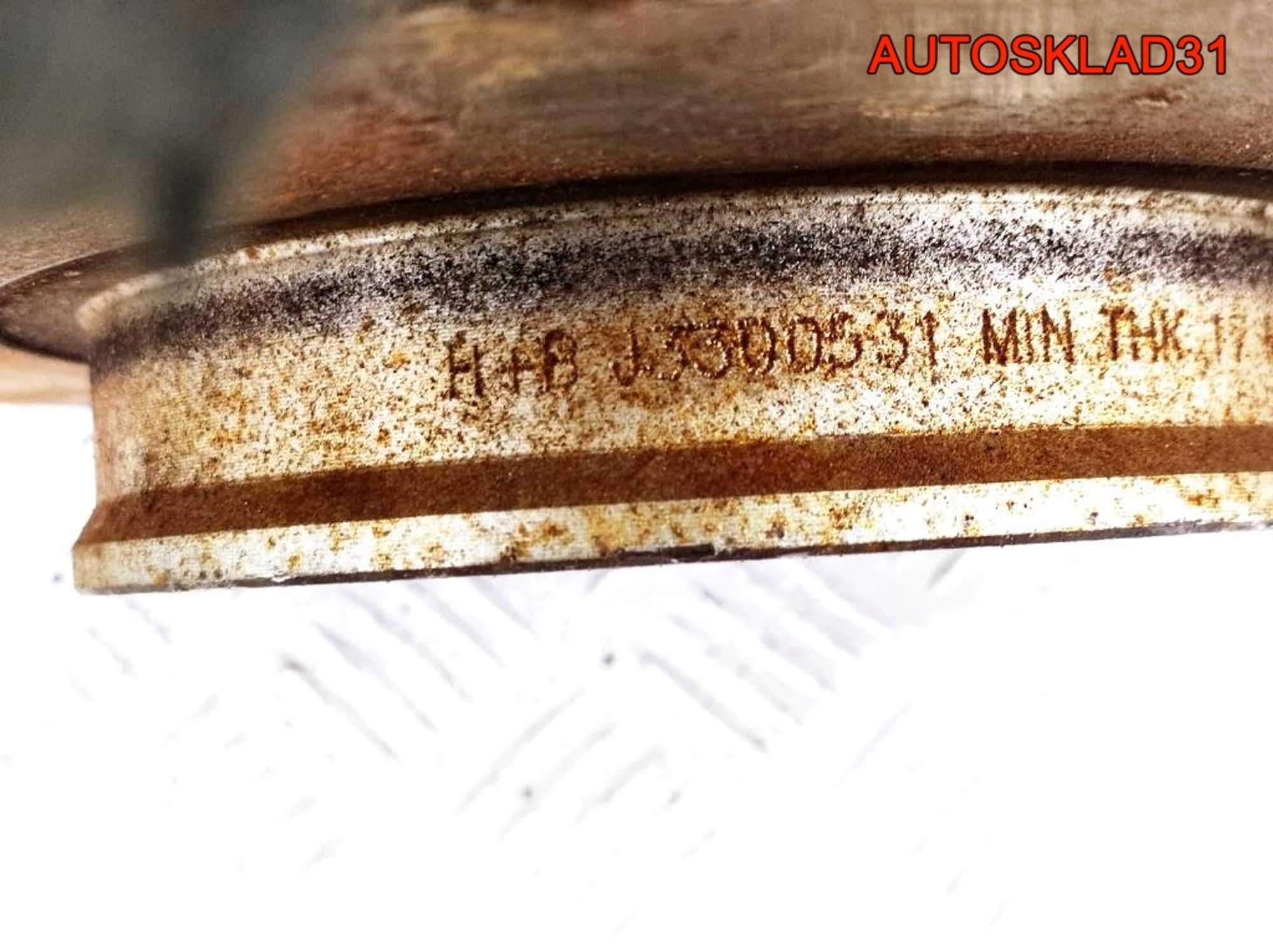 Диск тормозной передний Hyundai Getz 517120U000, 1000 рублей, Дубовое