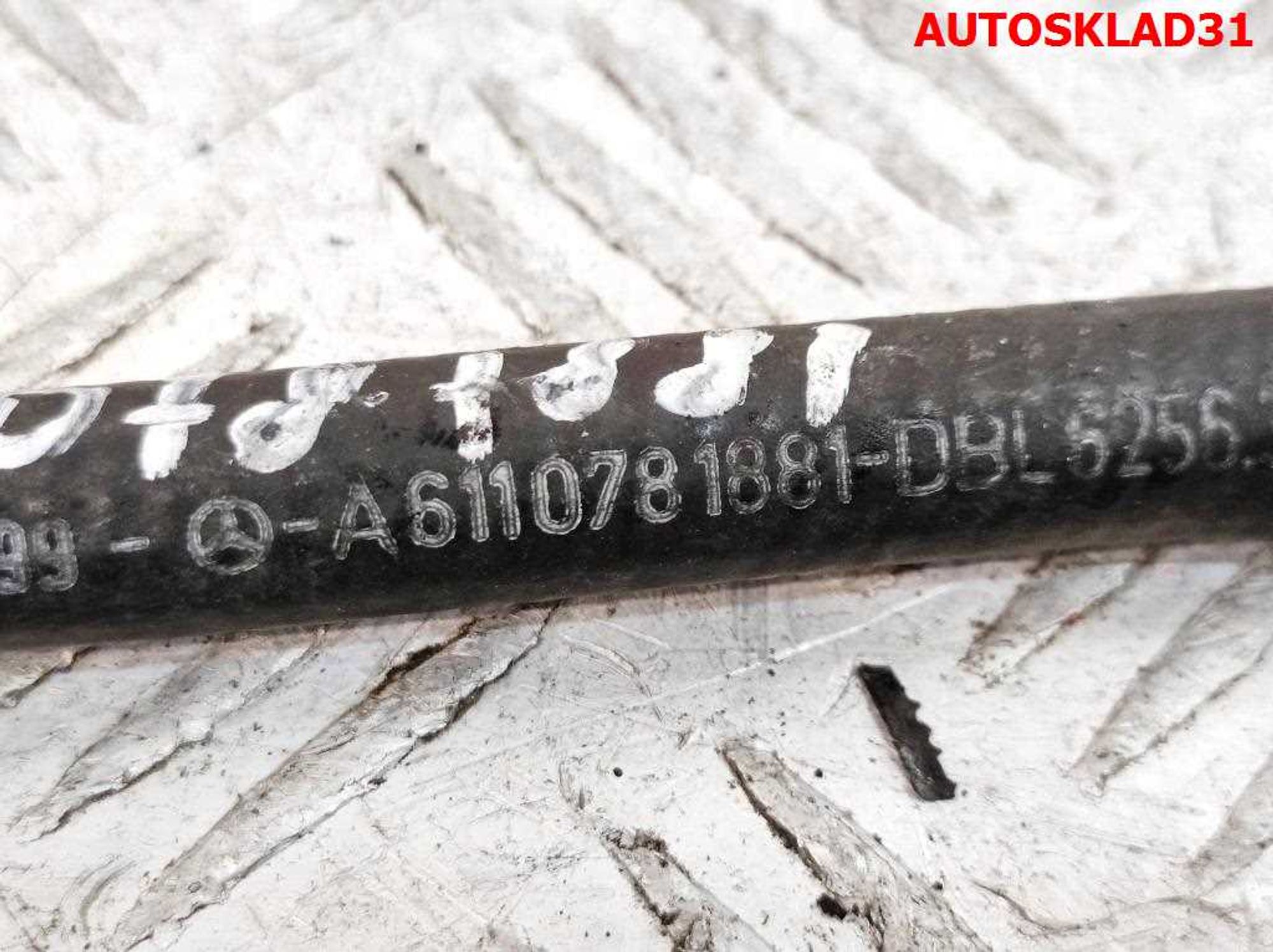Патрубок охлаждения Mercedes Benz W210 A6110781881, 500 рублей, Дубовое
