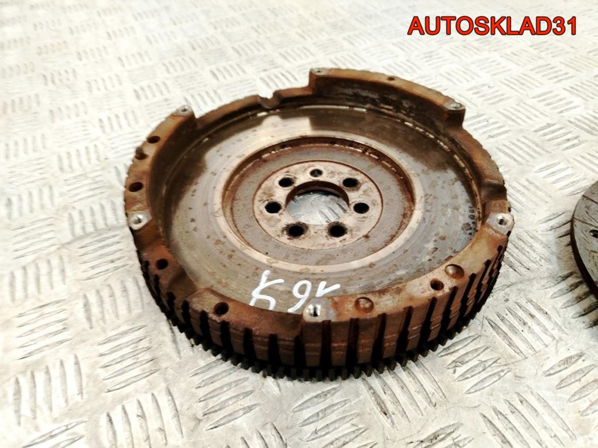 Маховик в сборе со сцеплением Renault Megane K9K 704 1,5 Дизель, 4000 рублей, Дубовое