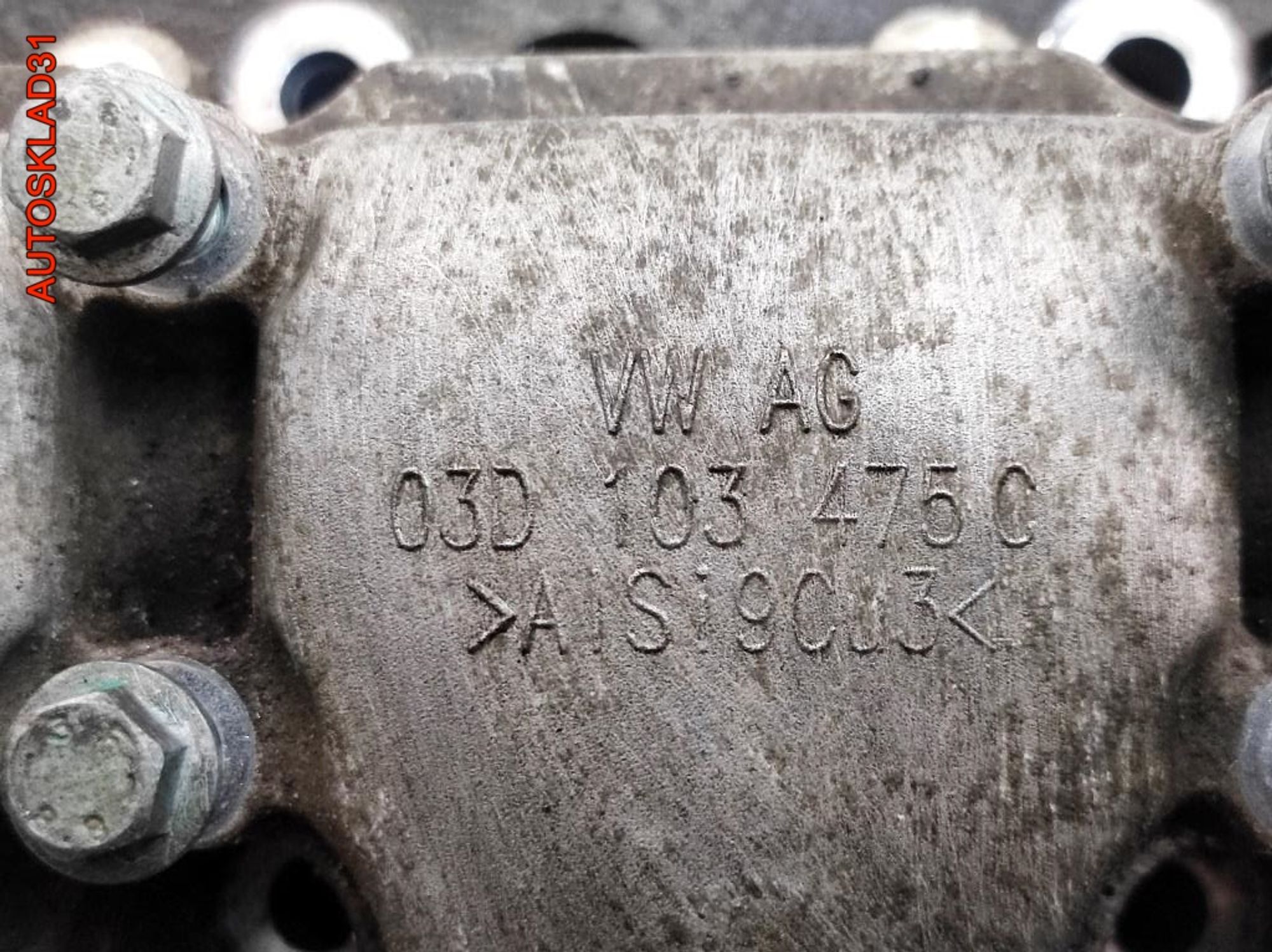 Головка блока VW Polo 4 1,2 AWY Бензин 03D103374F Пробег 54000км., 18000 рублей, Дубовое