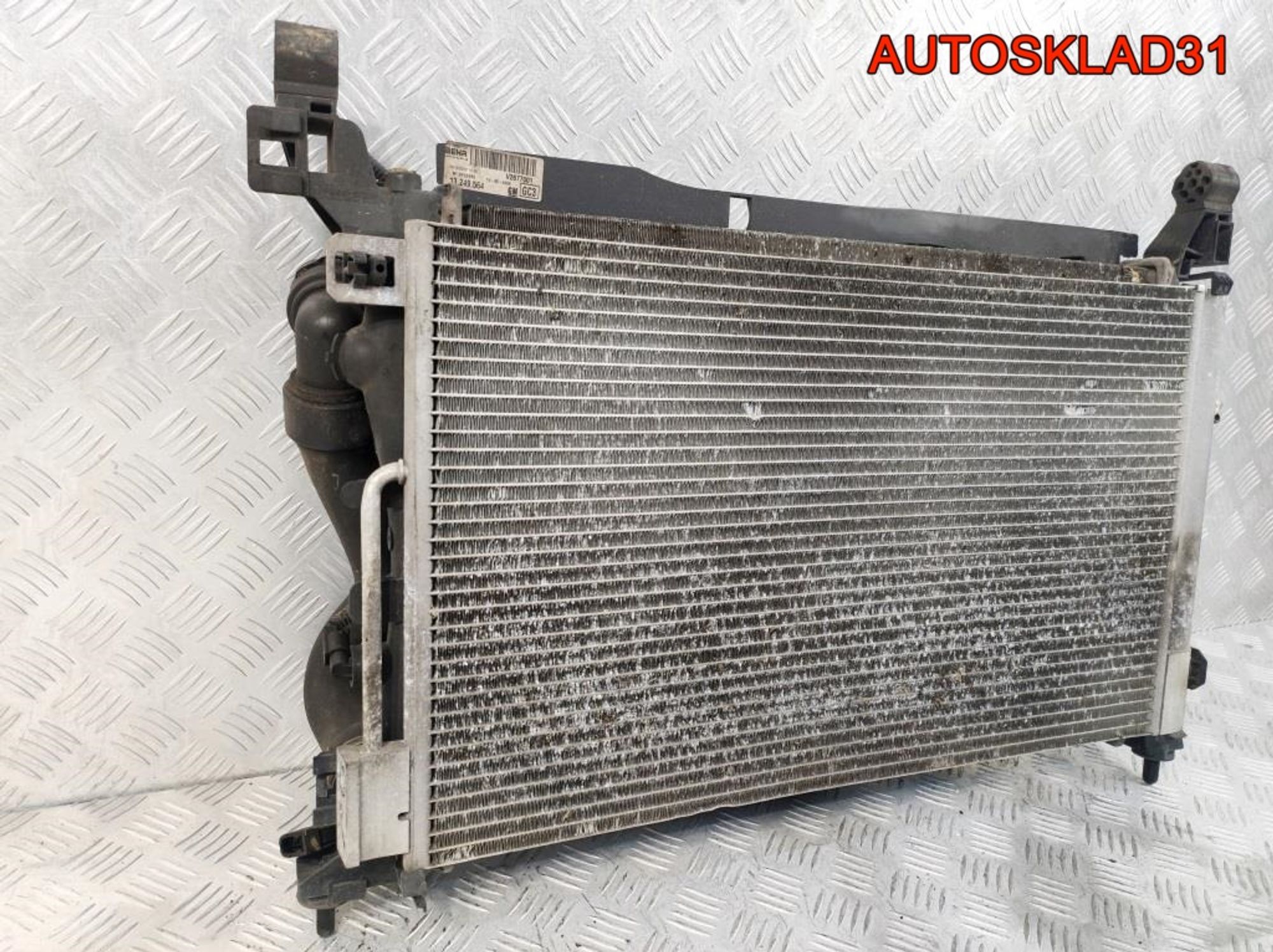 Кассета радиаторов в сборе Opel Corsa D 13249566, 8100 рублей, Дубовое