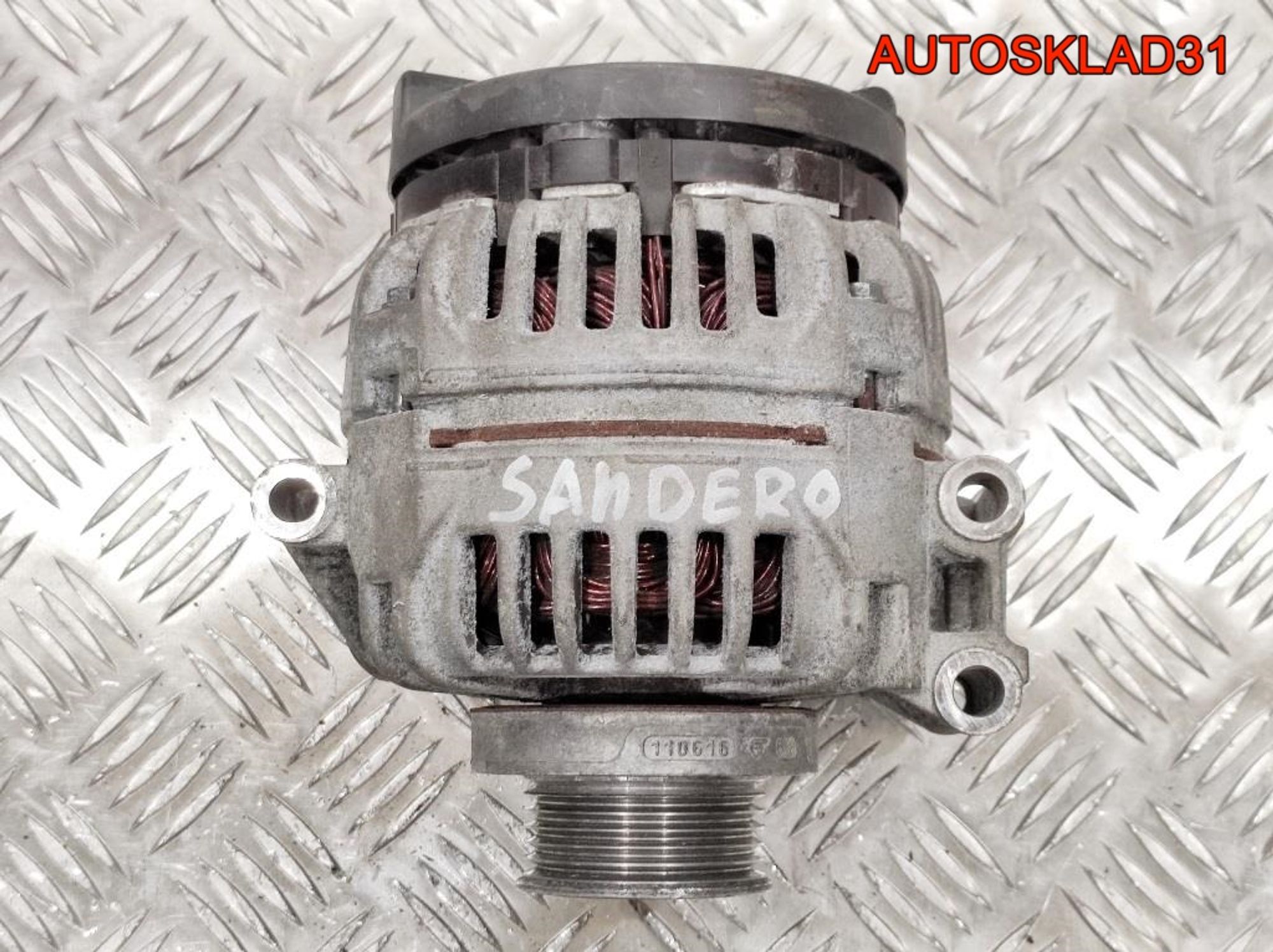 Генератор 98A Renault Sandero 1 8200660040 (Р), 6000 рублей, Дубовое