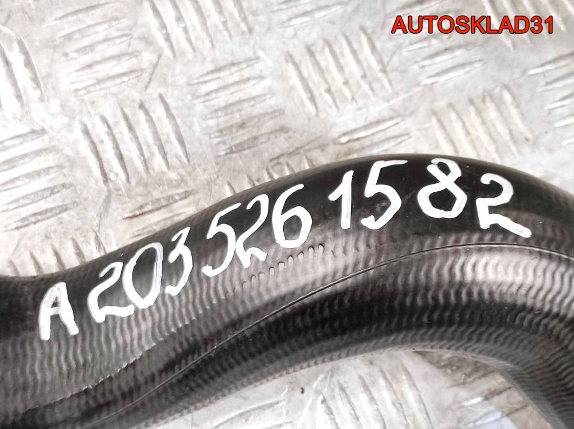 Патрубок интеркулера Mercedes Benz W203 2.2 Дизель A2035281582, 2500 рублей, Дубовое