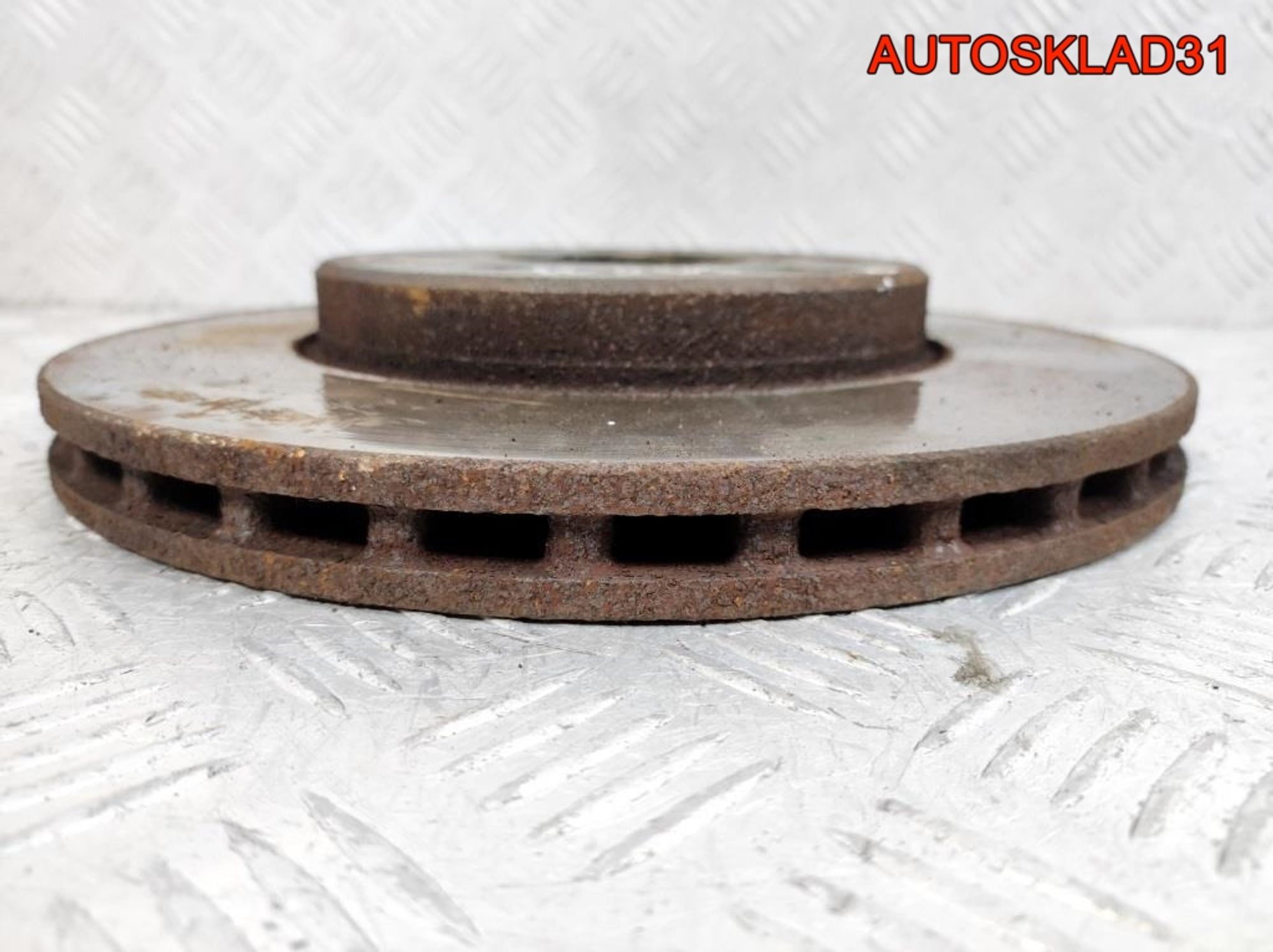 Диск тормозной передний Mercedes Benz W203 A2034210312, 1000 рублей, Дубовое