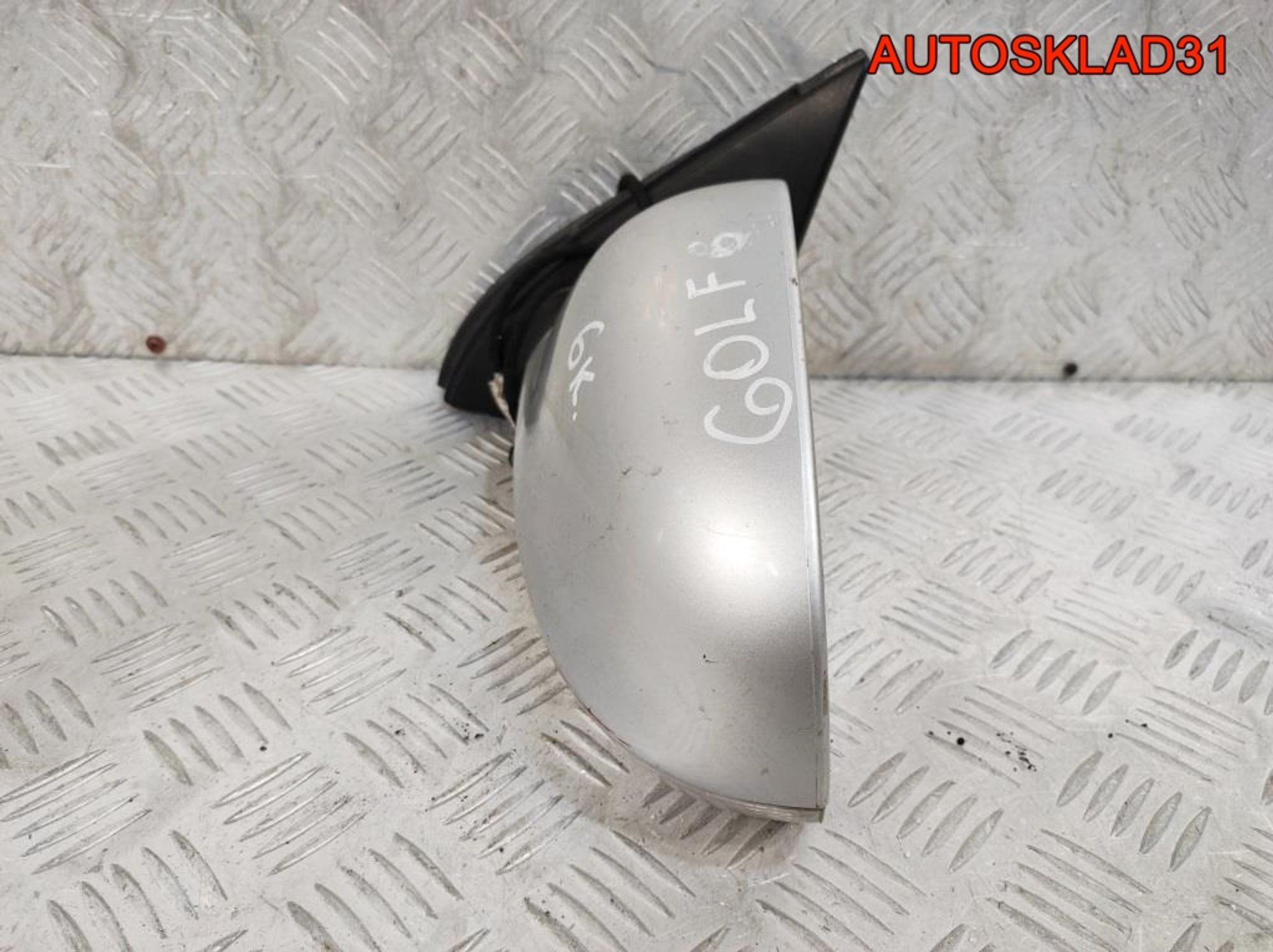 Зеркало левое 6 контактов VW Golf 5 Универсал, 5400 рублей, Дубовое