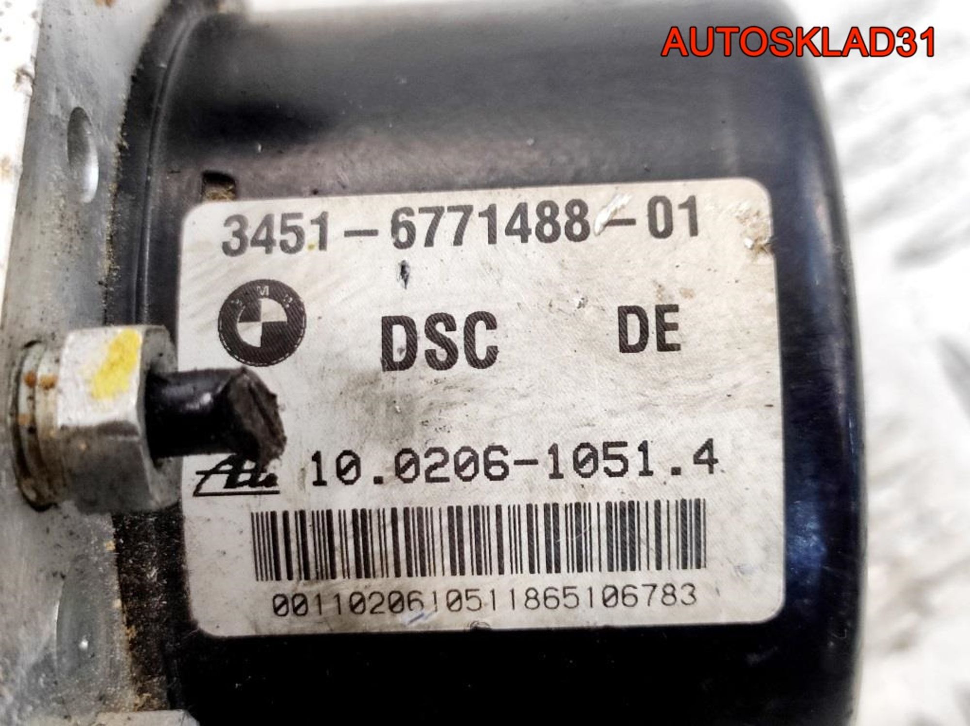 Блок ABS АБС BMW E90 2,5 Бензин 34526771489, 4100 рублей, Дубовое