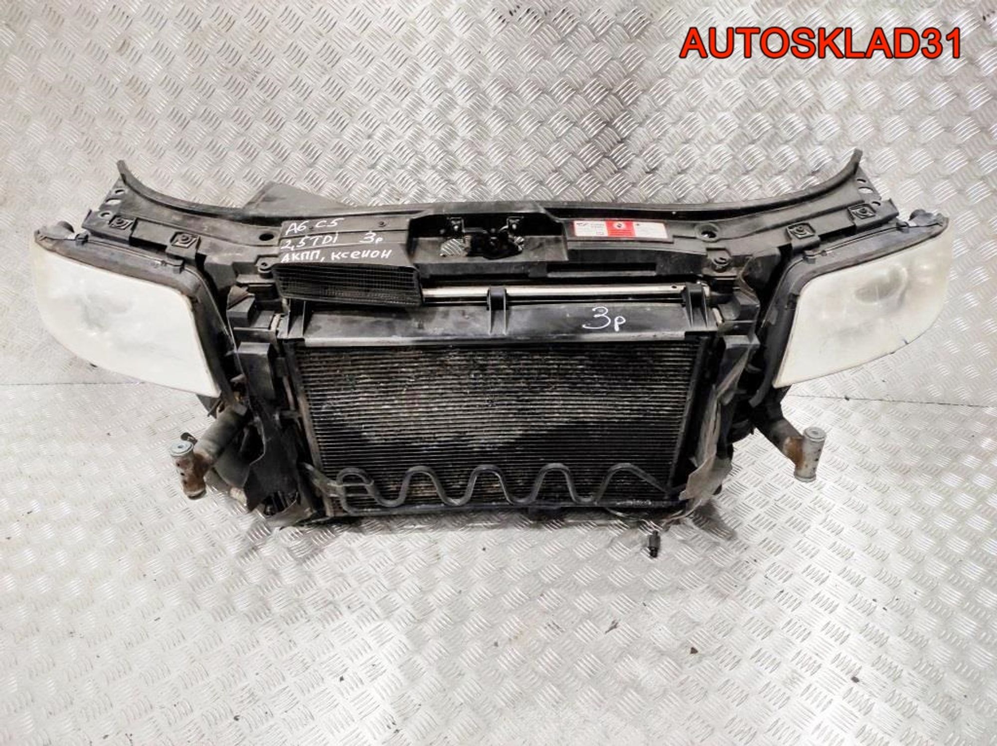 Панель передняя в сборе Audi A6 C5 2,5 Дизель 4B0805588K АКПП Рест, 45000 рублей, Дубовое