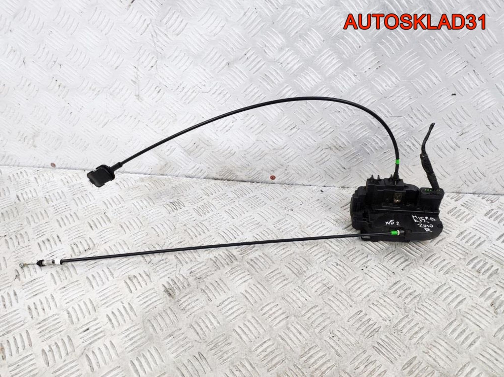 Замок передней правой двери Nissan Micra K12, 2100 рублей, Дубовое