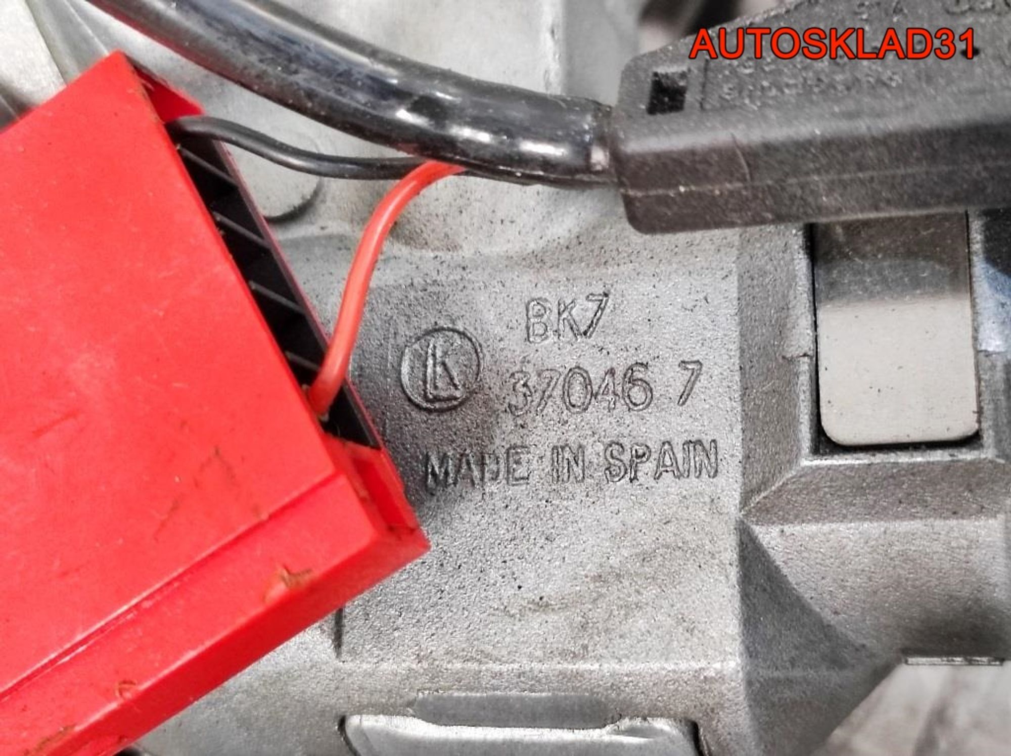 Комплект замок зажигания и личинка с ключом VW Polo 3 357905851F, 4500 рублей, Дубовое