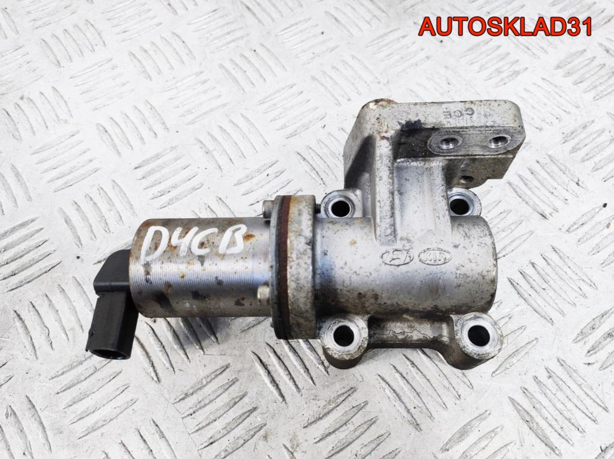 Клапан EGR Hyundai H 1 D4CB 2.5 CRDI 284104A470, 2900 рублей, Дубовое
