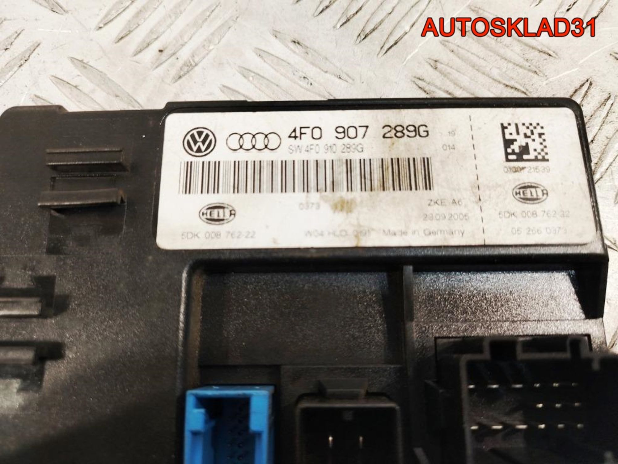 Блок комфорта Audi A6 C6 4F0907289G, 3000 рублей, Дубовое