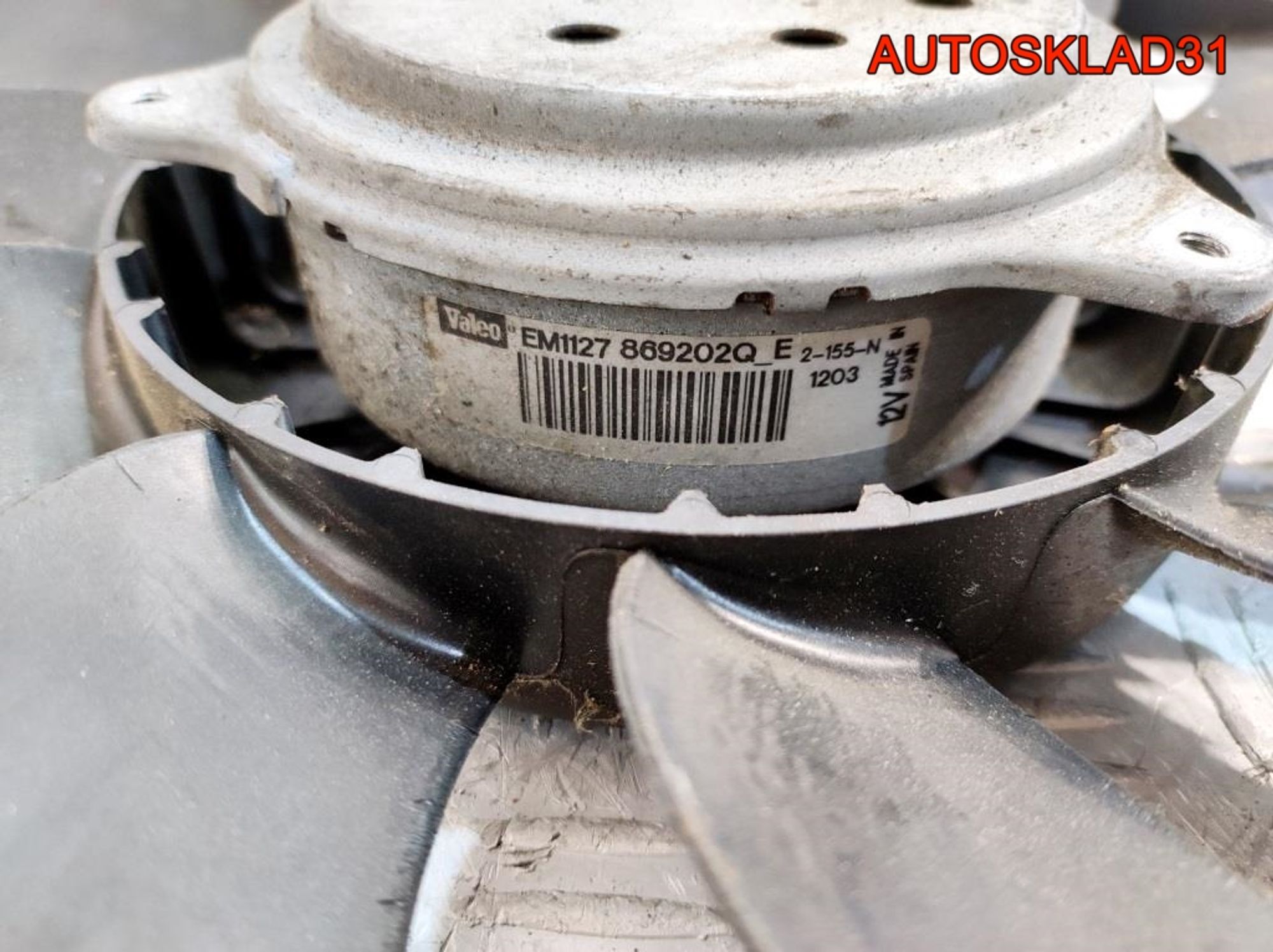 Вентилятор радиатора Audi A4 B6 2,0 ALT 869202Q, 10000 рублей, Дубовое