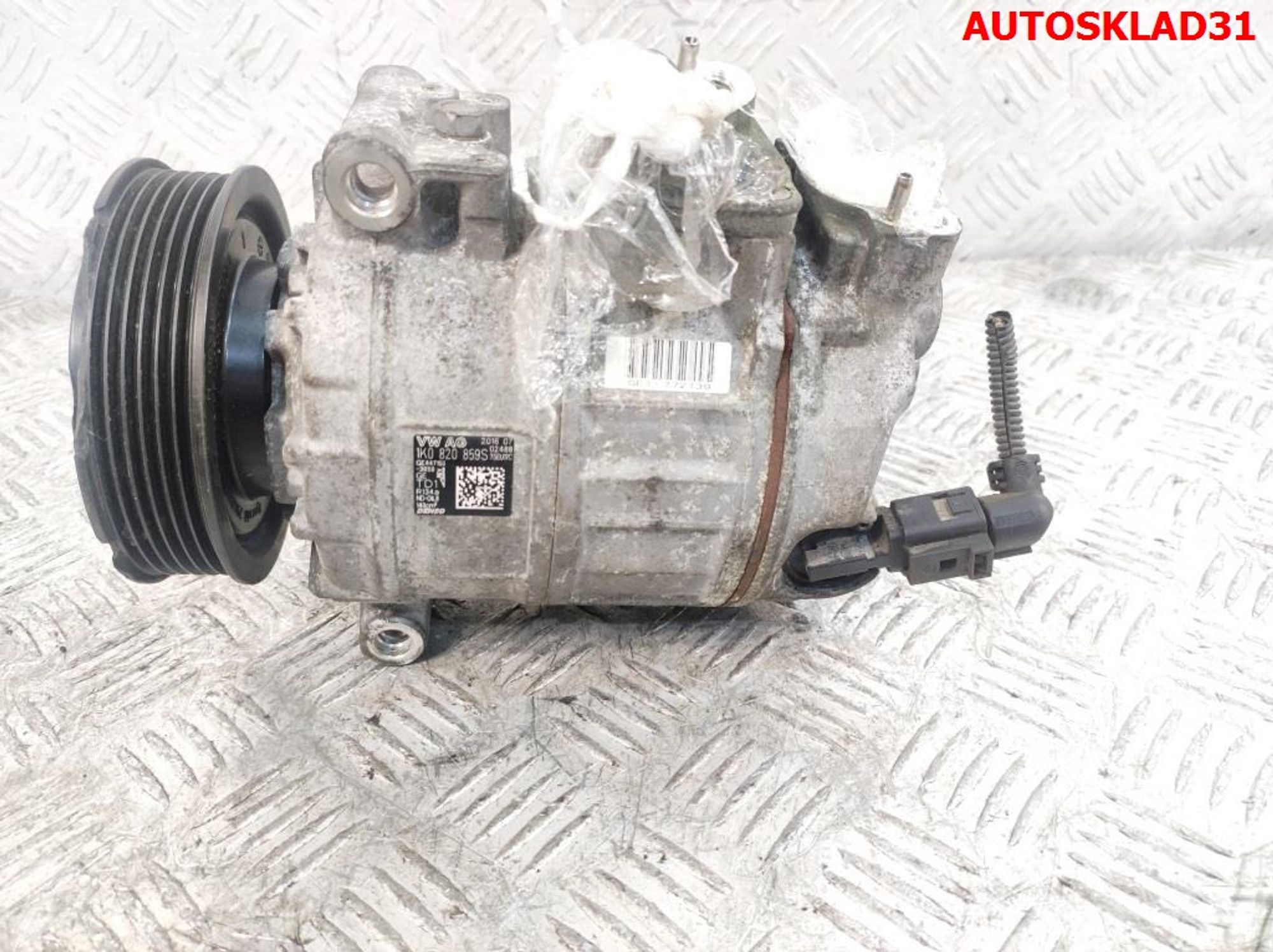Компрессор кондиционера VW Golf 5 1K0820859S, 12200 рублей, Дубовое