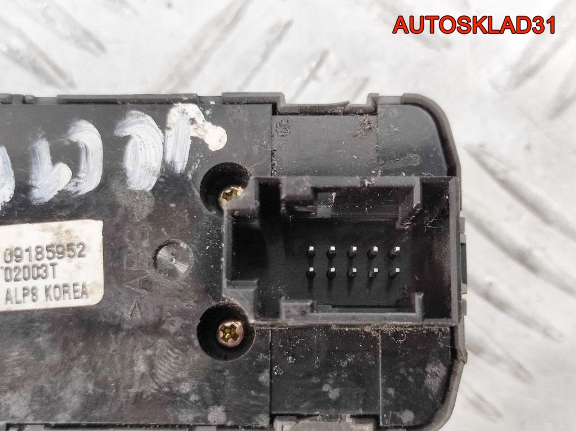 Блок управления стеклоподъемниками Opel Vectra C 9185952, 1800 рублей, Дубовое