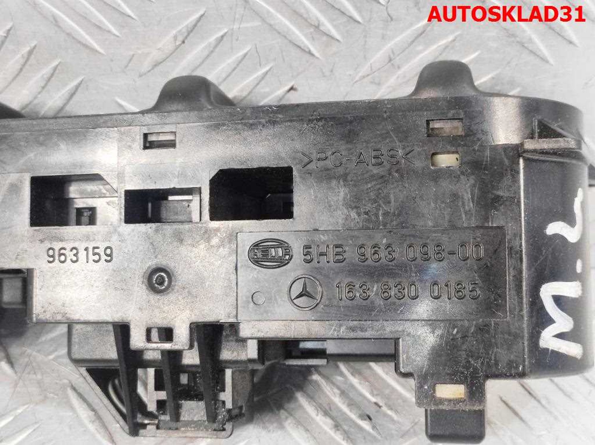 Блок управления отопителем Mercedes W163 A1638300185, 5000 рублей, Дубовое