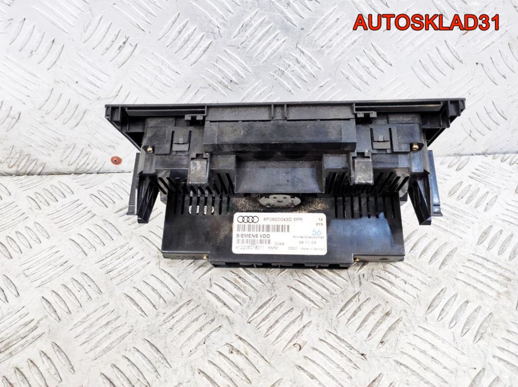 Блок управления климатом Audi A3 8P 8P0820043D5PR, 1300 рублей, Дубовое