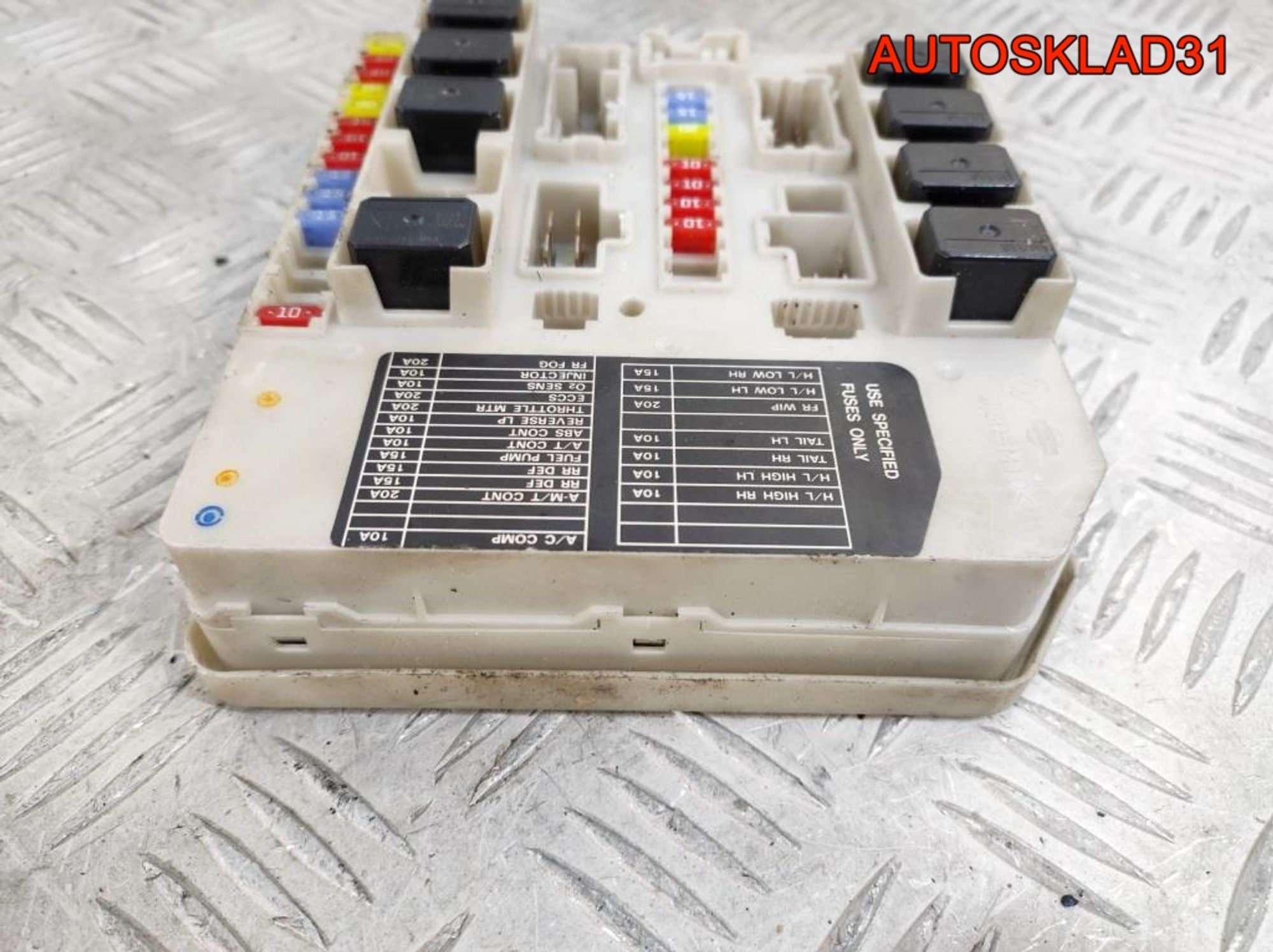 Блок предохранителей Nissan Micra K12 284B7AX61A, 10800 рублей, Дубовое