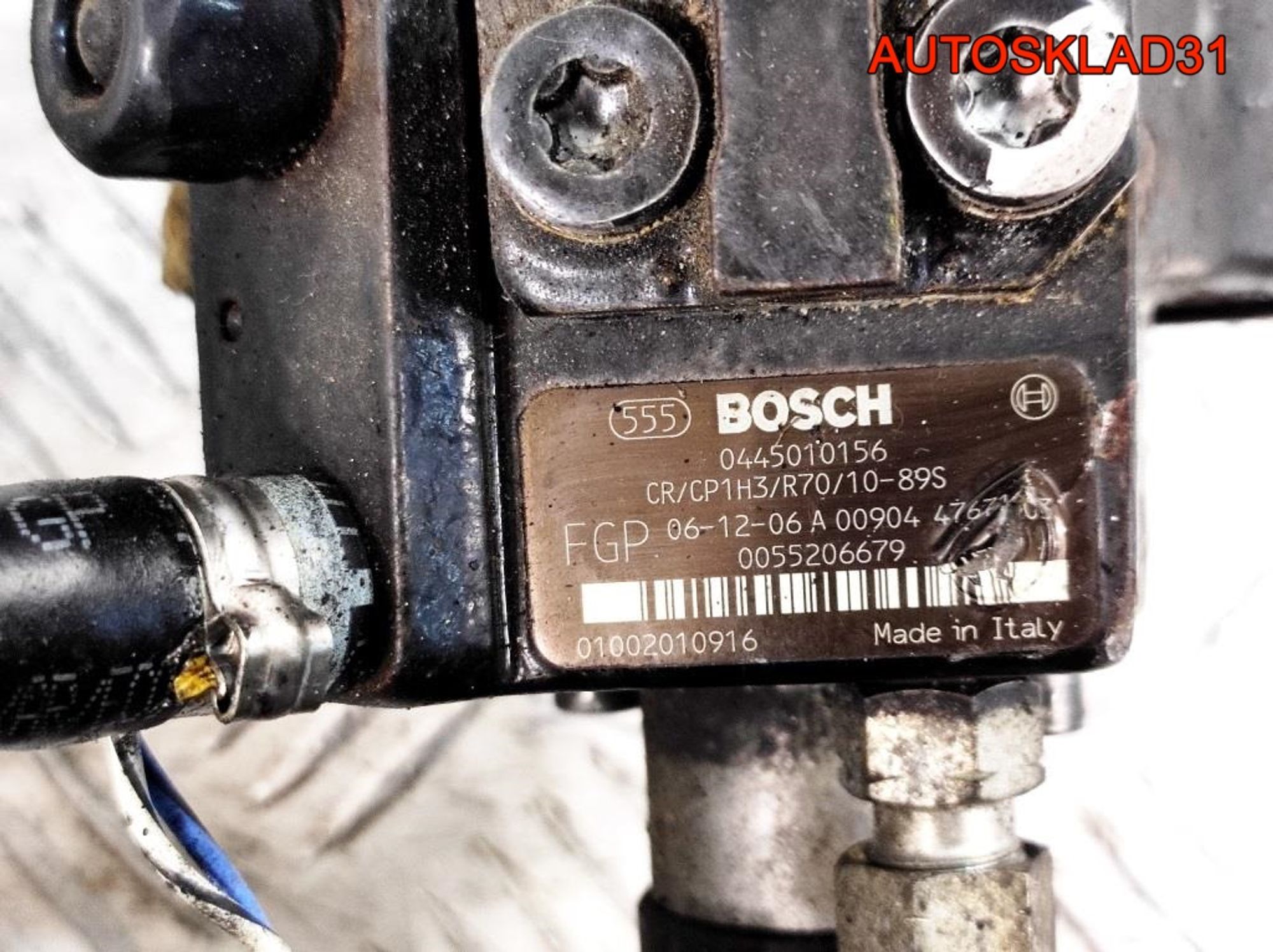 ТНВД Opel Zafira B 1.9 Z19DT 0445010156, 5400 рублей, Дубовое