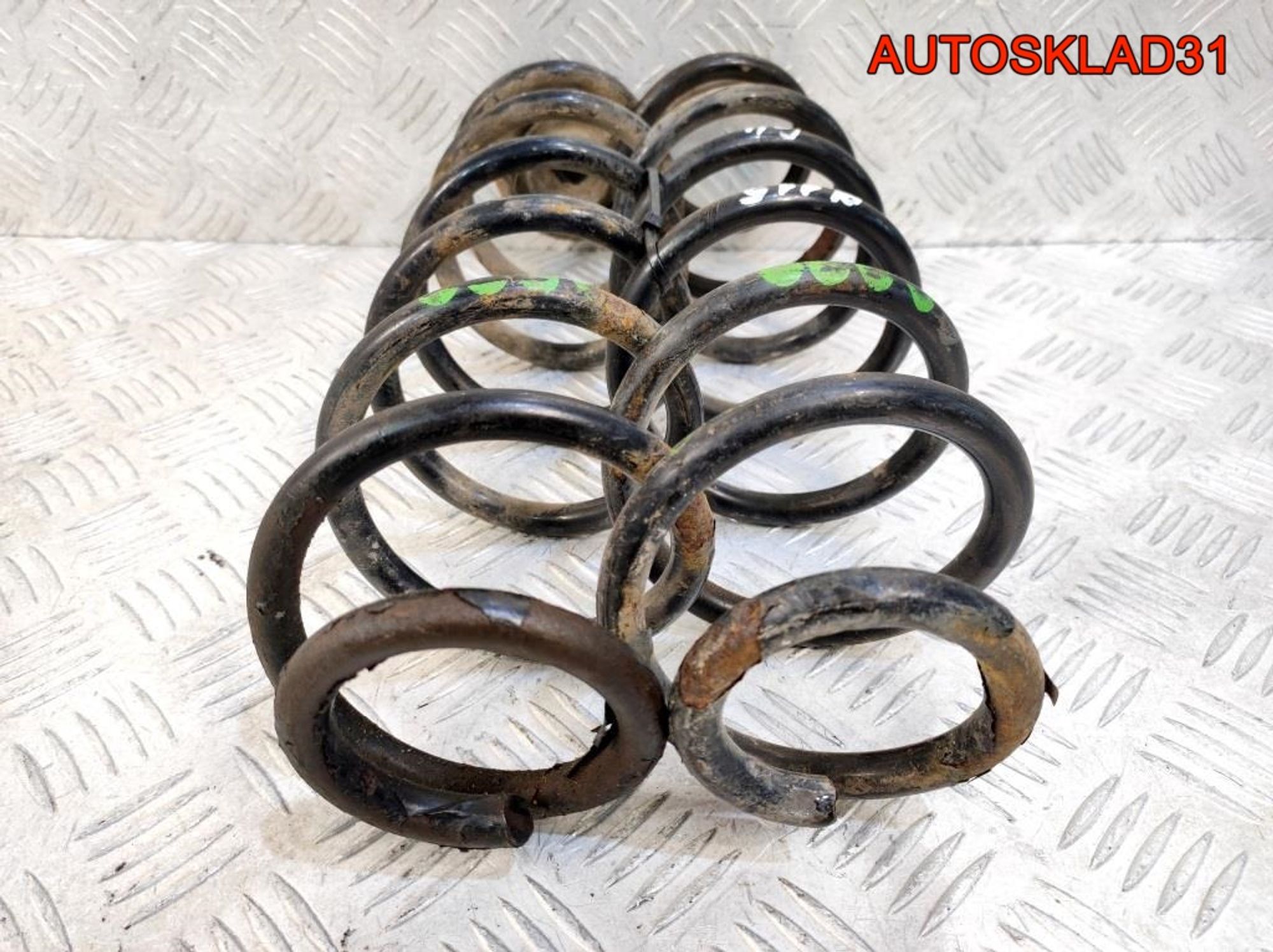 Пружина задняя Volkswagen Golf 4 Комплект, 1800 рублей, Дубовое