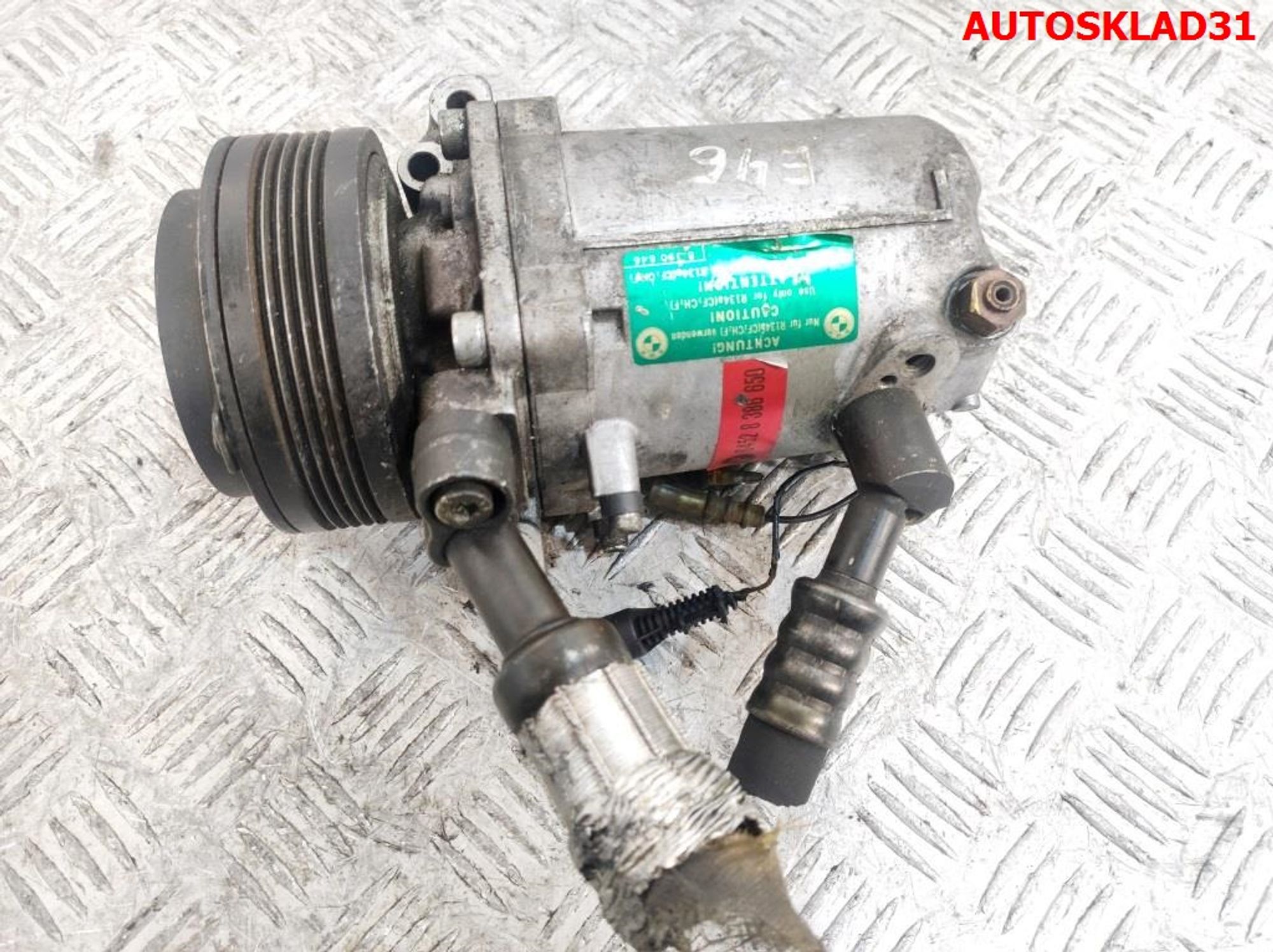 Компрессор кондиционера BMW Е46 1,9 M43B19 64528386650, 3000 рублей, Дубовое