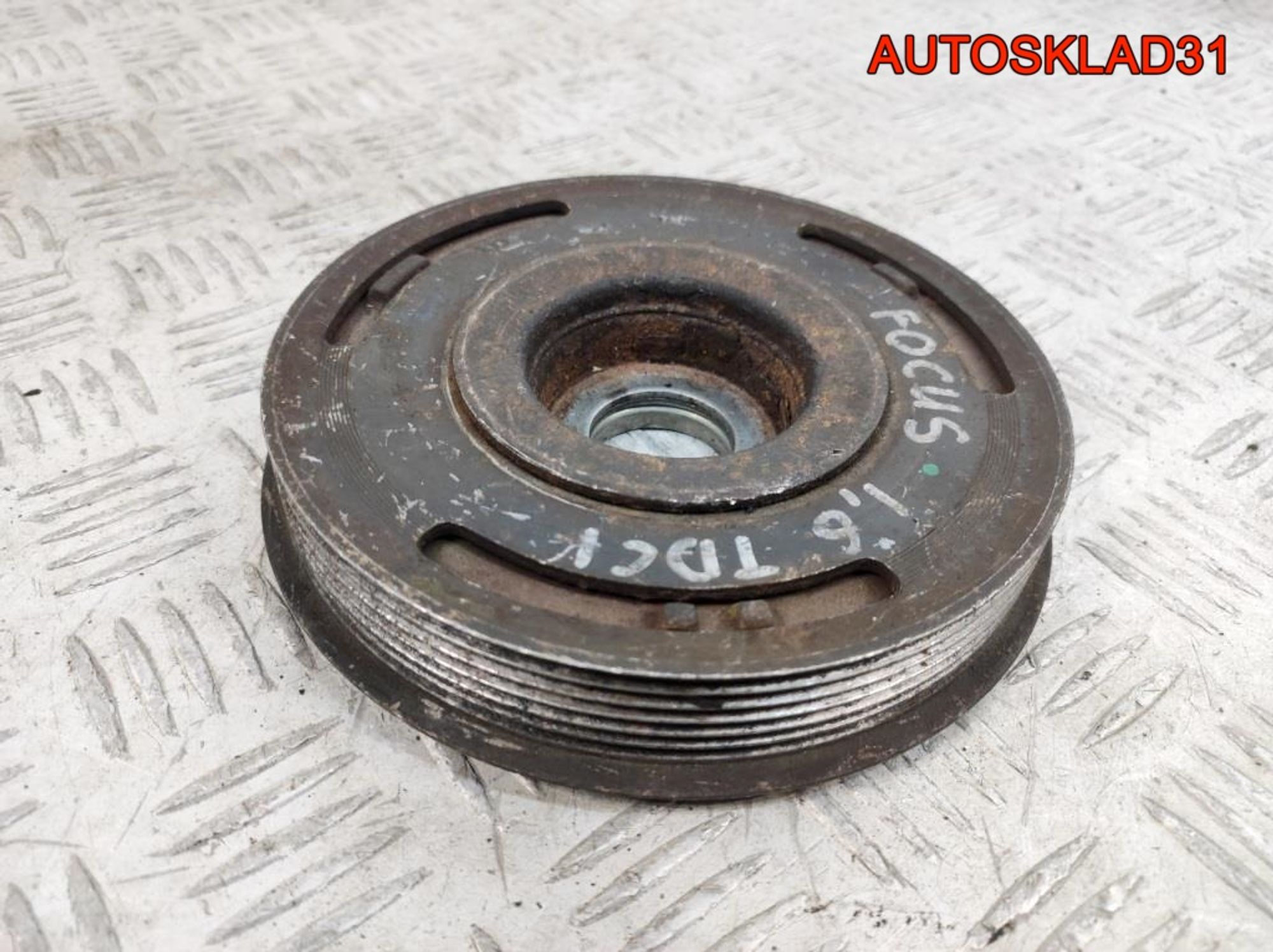 Шкив коленвала Ford Focus 2 1,6 Дизель, 1500 рублей, Дубовое