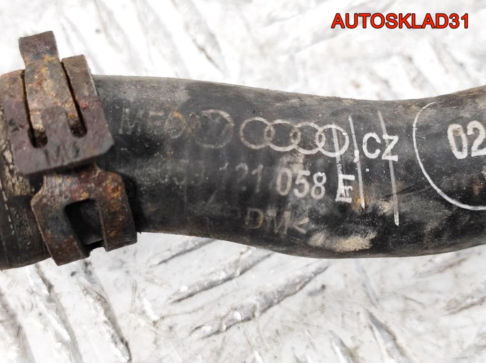 Трубка охлаждающей жидкости Audi A6 C5 059121065L, 600 рублей, Дубовое