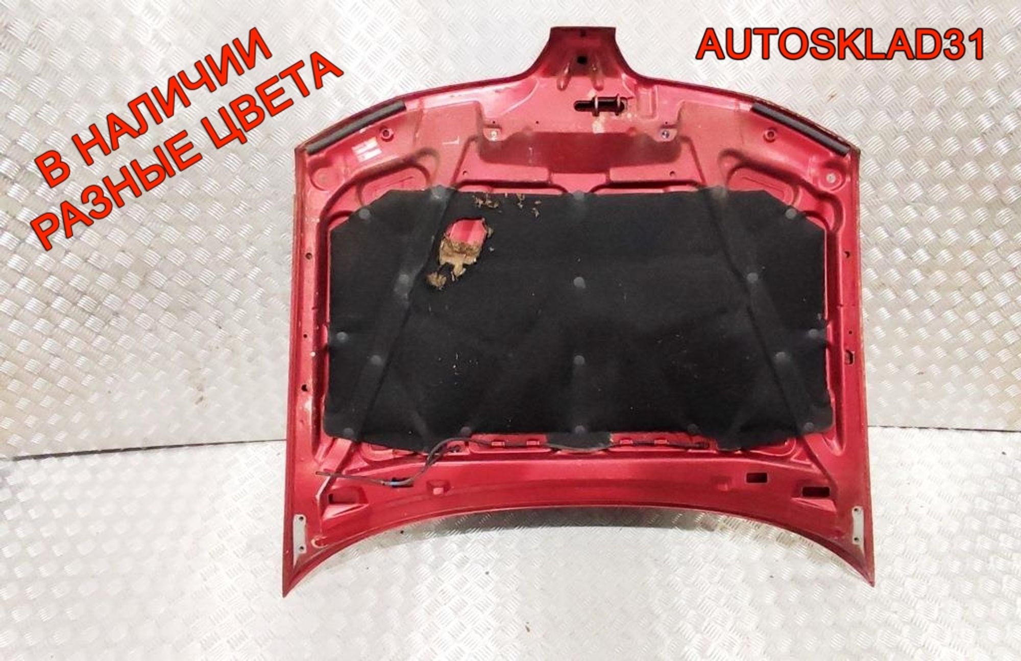 Капот Mitsubishi Carisma DA MR496079 Рестайлинг, 15000 рублей, Дубовое