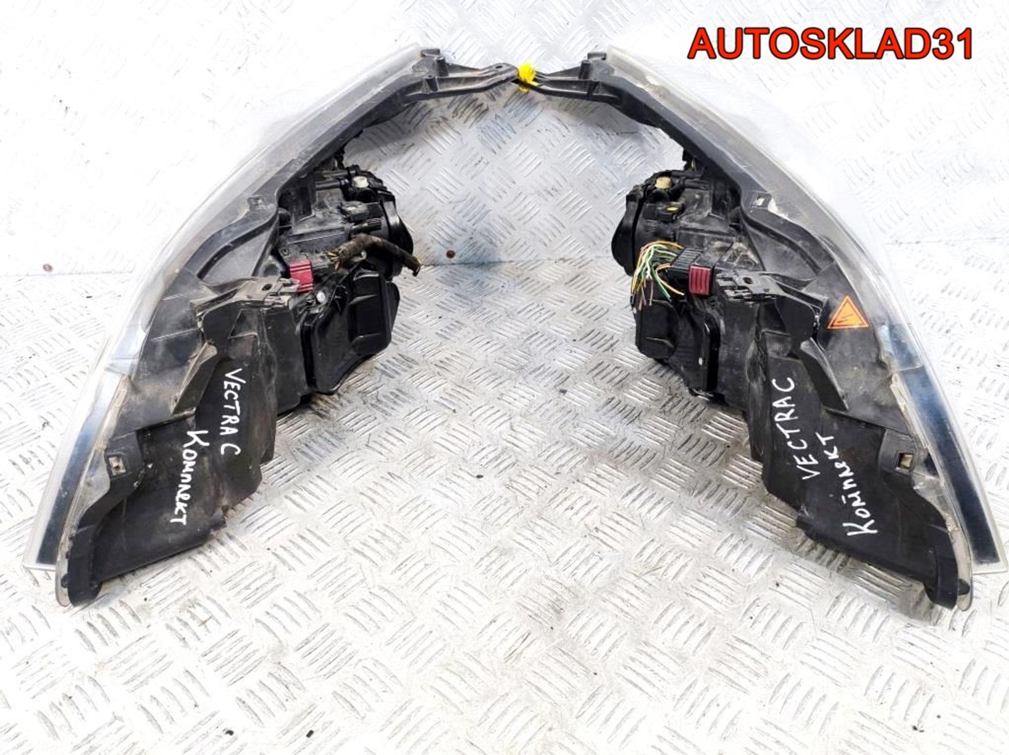 Фары комплект Ксенон Opel Vectra C Рестайлинг, 80000 рублей, Дубовое