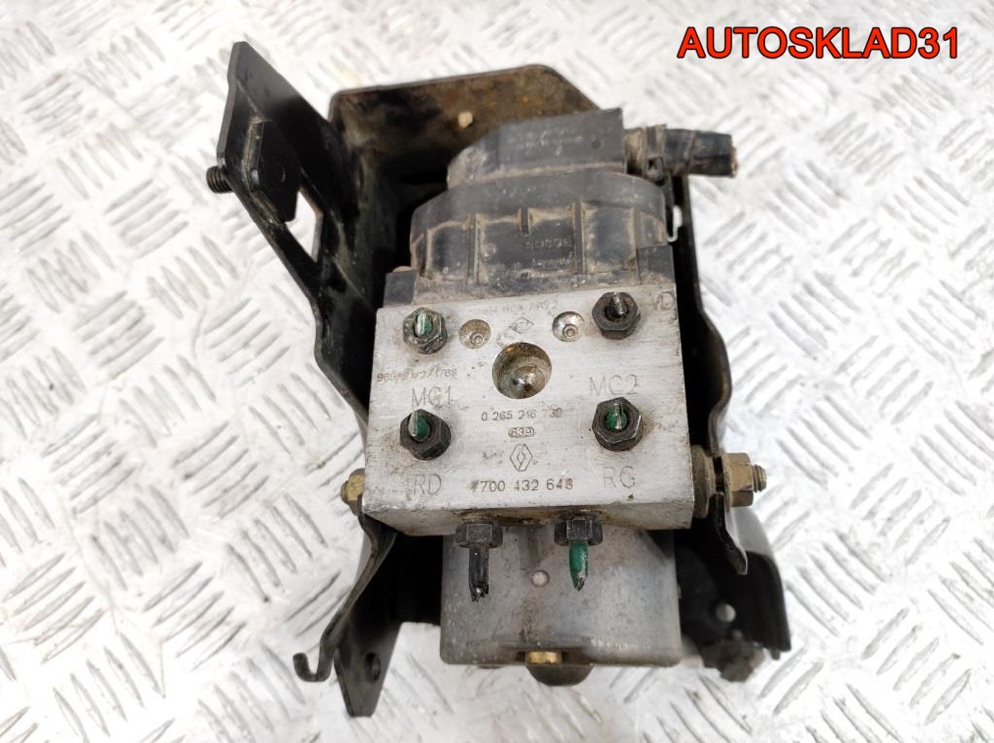 Блок ABS Renault Scenic 1 1,9 Дизель 7700432643, 3000 рублей, Дубовое