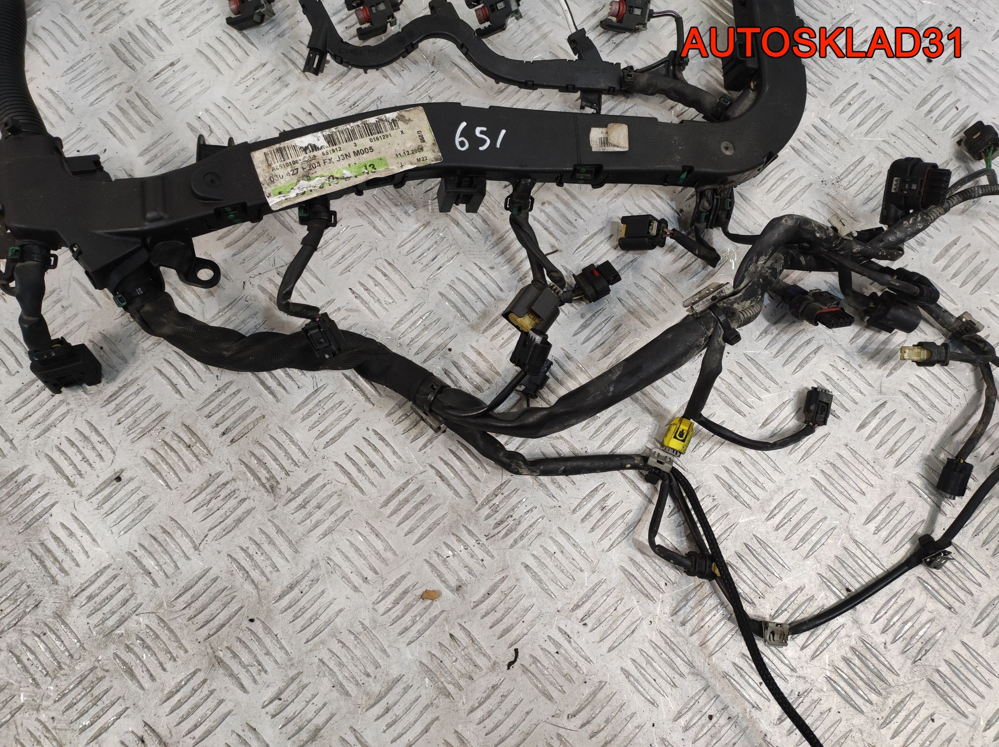 Проводка двигателя Mercedes GLK X204 2,2 651.912, 5000 рублей, Дубовое