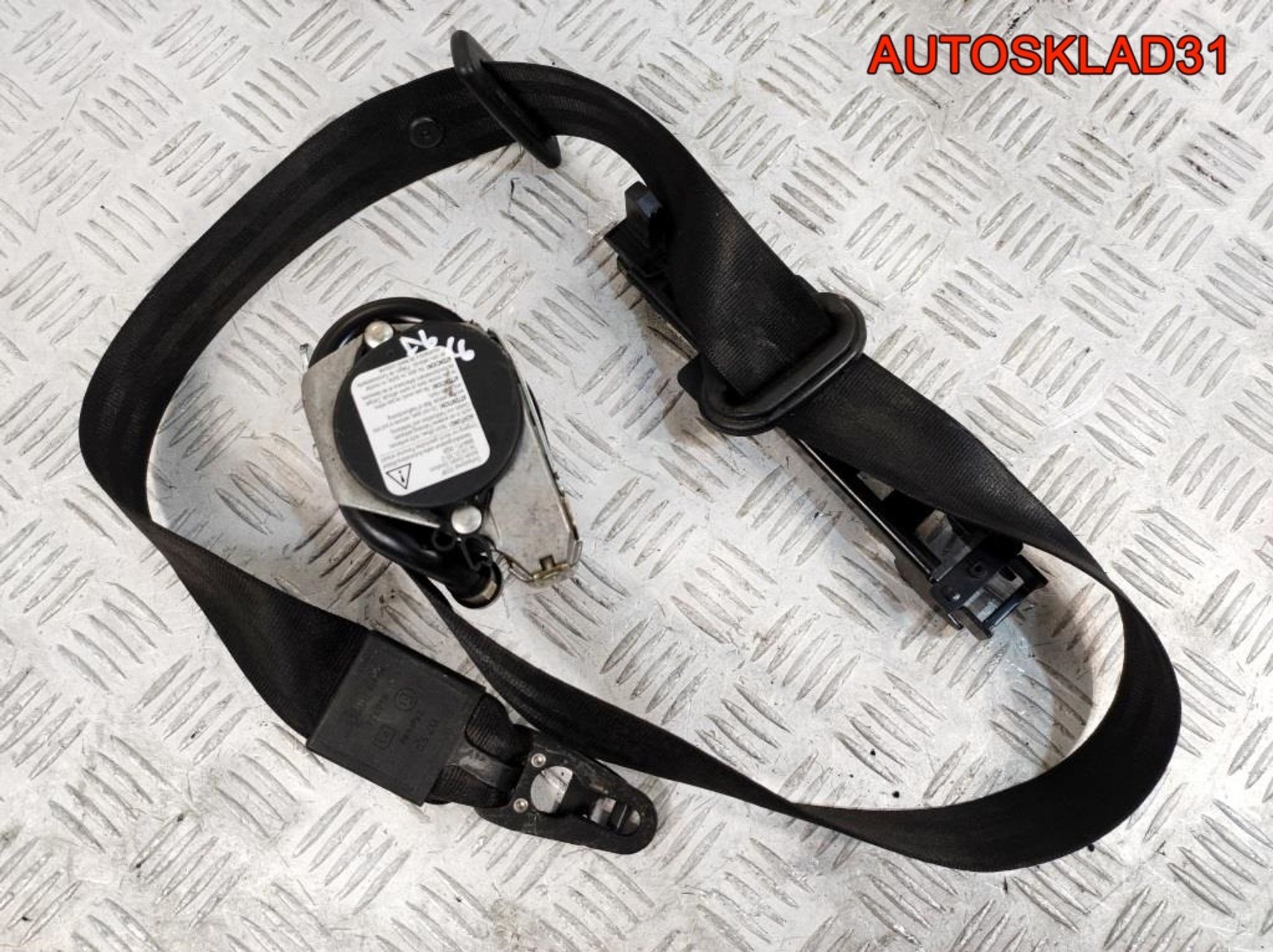 Ремень безопасности передний правый Audi A6 C6 4F0857706, 1800 рублей, Дубовое