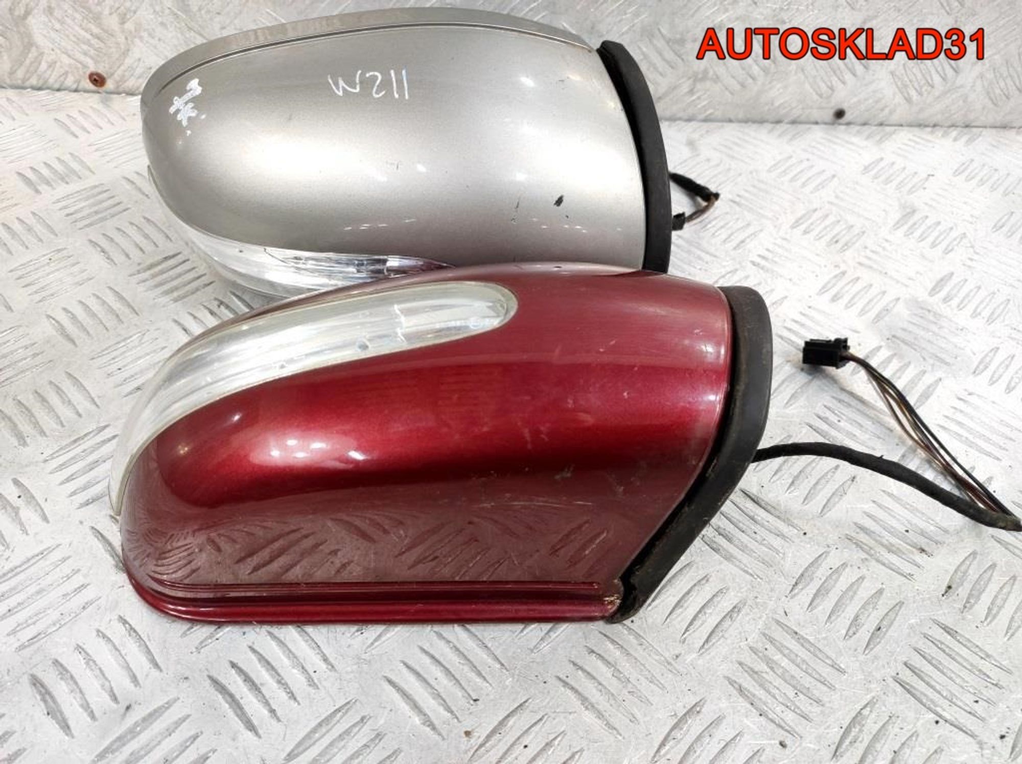 Зеркало правое 7 контактов Mercedes W203 Рестайлинг, 3200 рублей, Дубовое