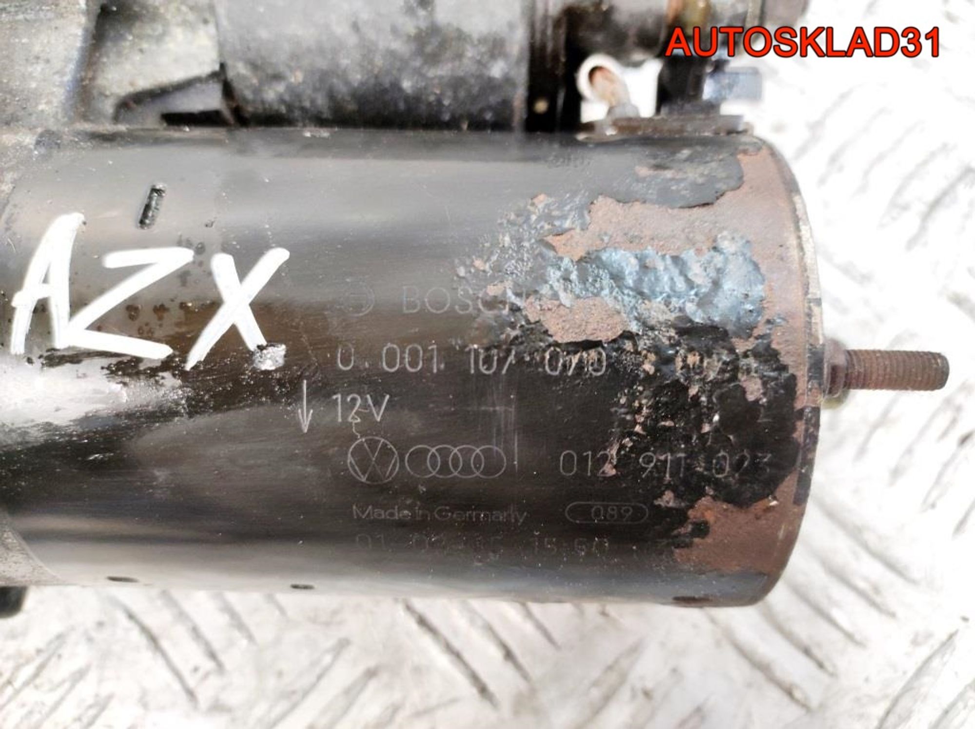 Стартер VW Passat B5+ 2,3 AZX 012911023, 6000 рублей, Дубовое